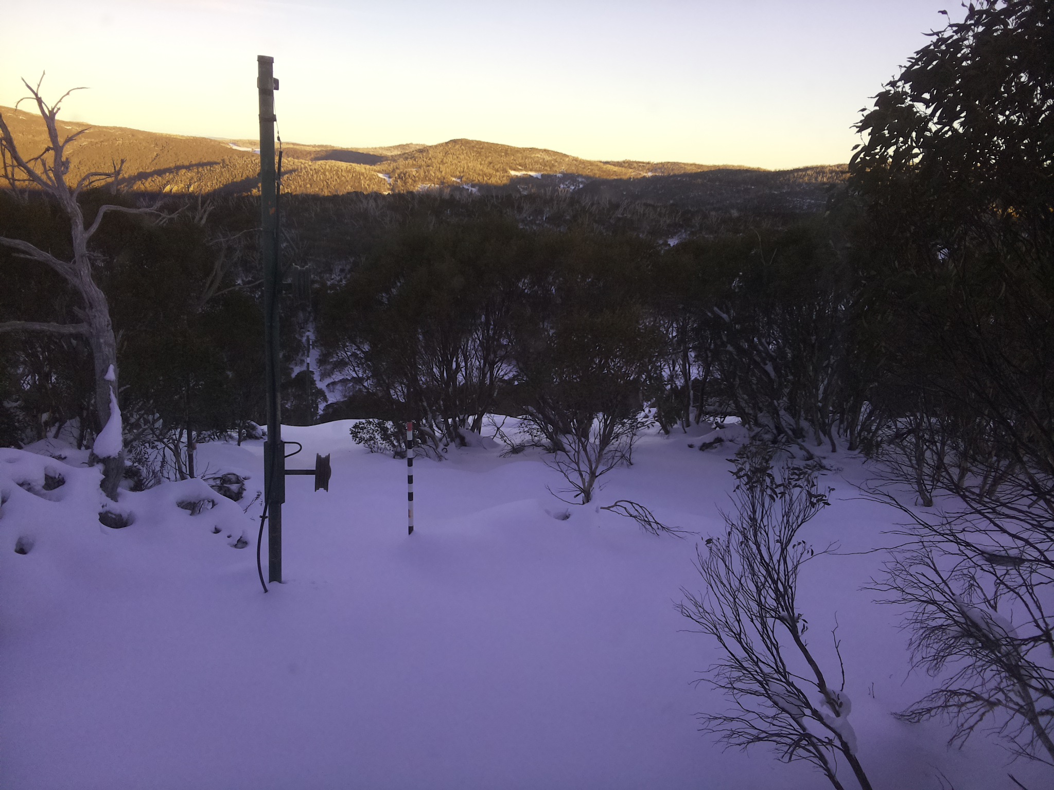 Bogong Web Cam 4:30pm Wednesday 18th of June 2025