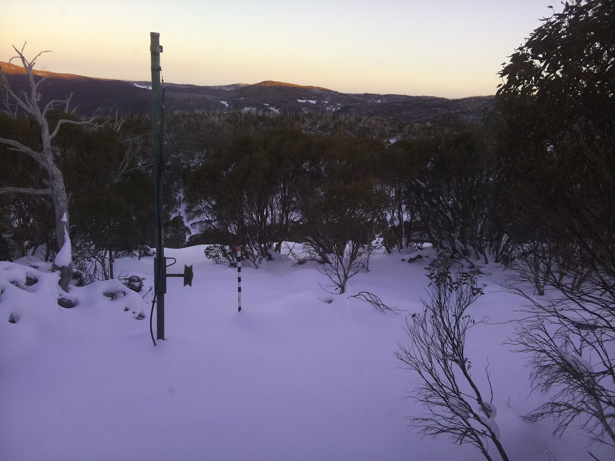 Bogong Web Cam 4:50pm Wednesday 18th of June 2025