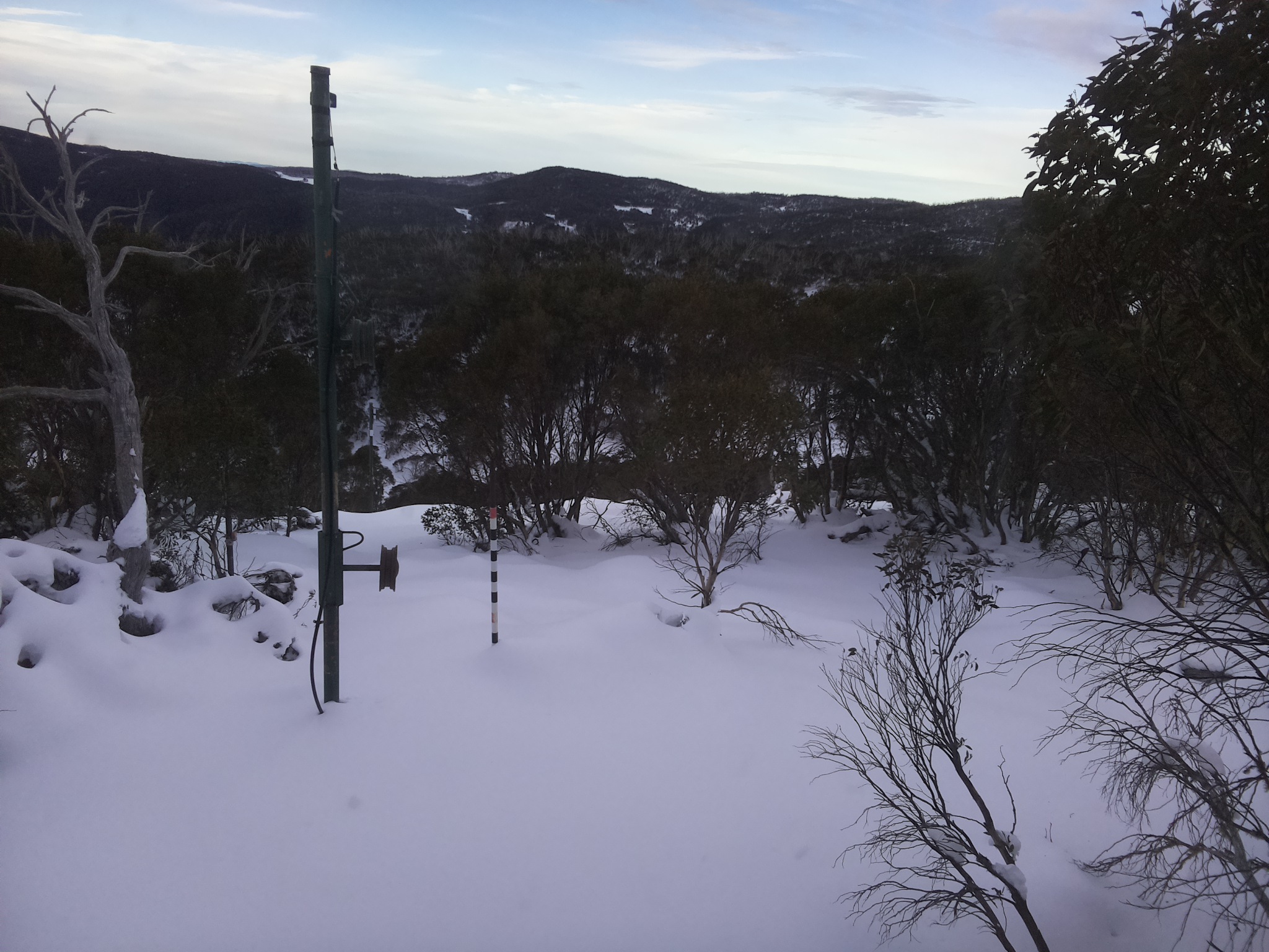 Bogong Web Cam 8:20am Thursday 19th of June 2025