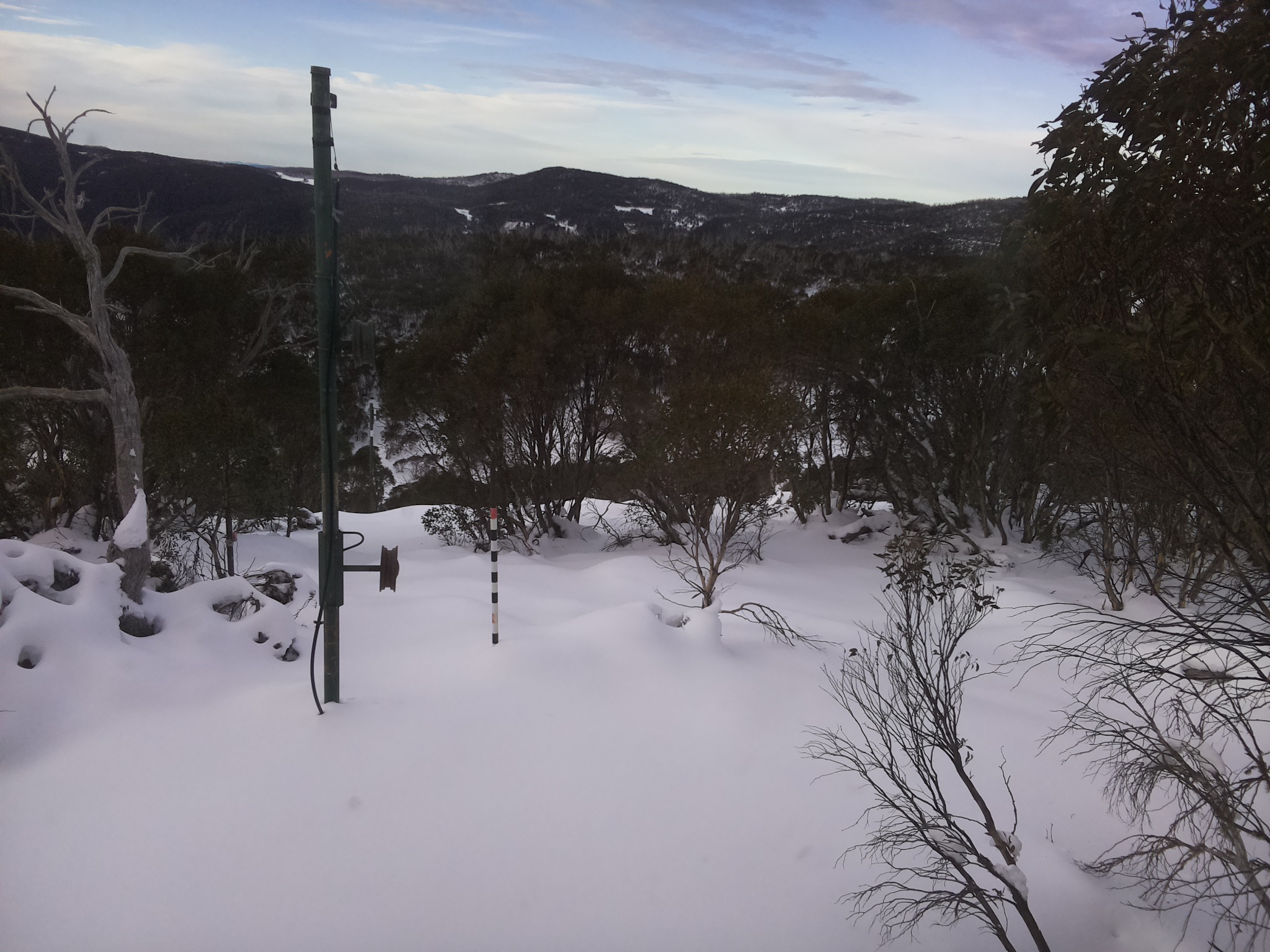 Bogong Web Cam 8:30am Thursday 19th of June 2025
