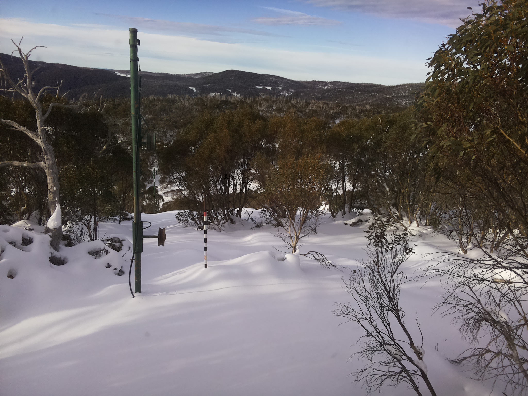 Bogong Web Cam 9:10am Thursday 19th of June 2025