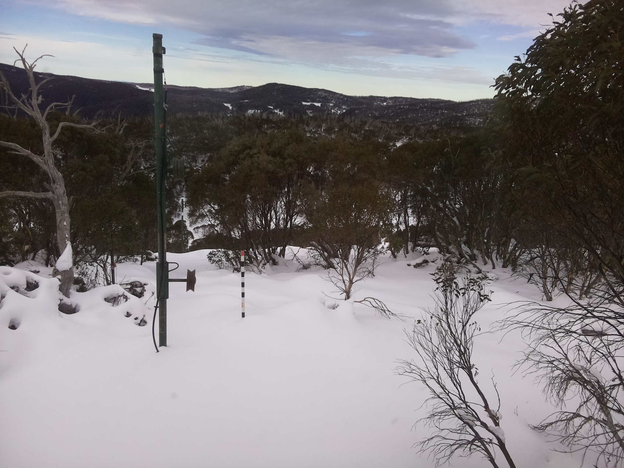 Bogong Web Cam 10:10am Thursday 19th of June 2025