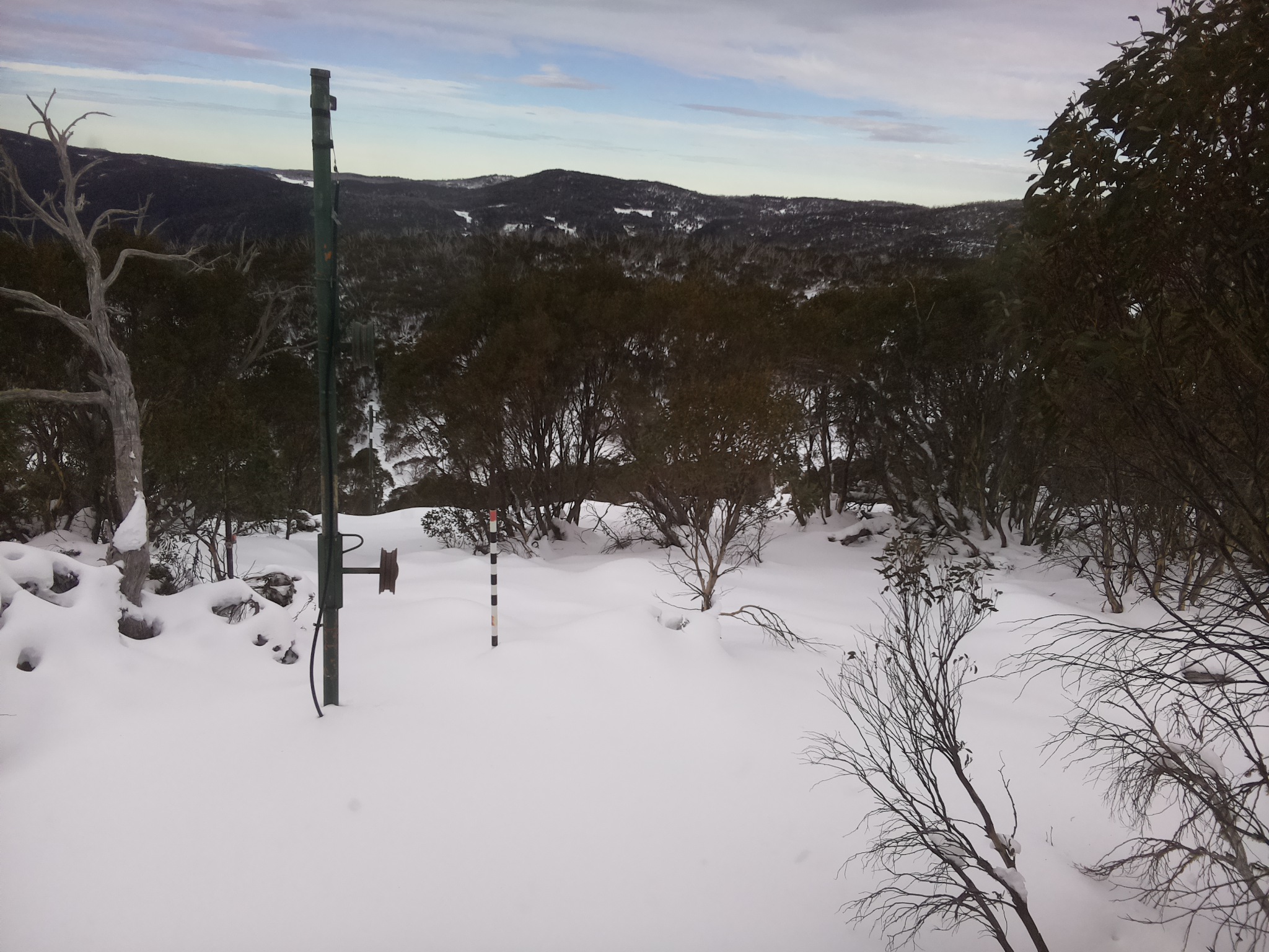 Bogong Web Cam 10:40am Thursday 19th of June 2025