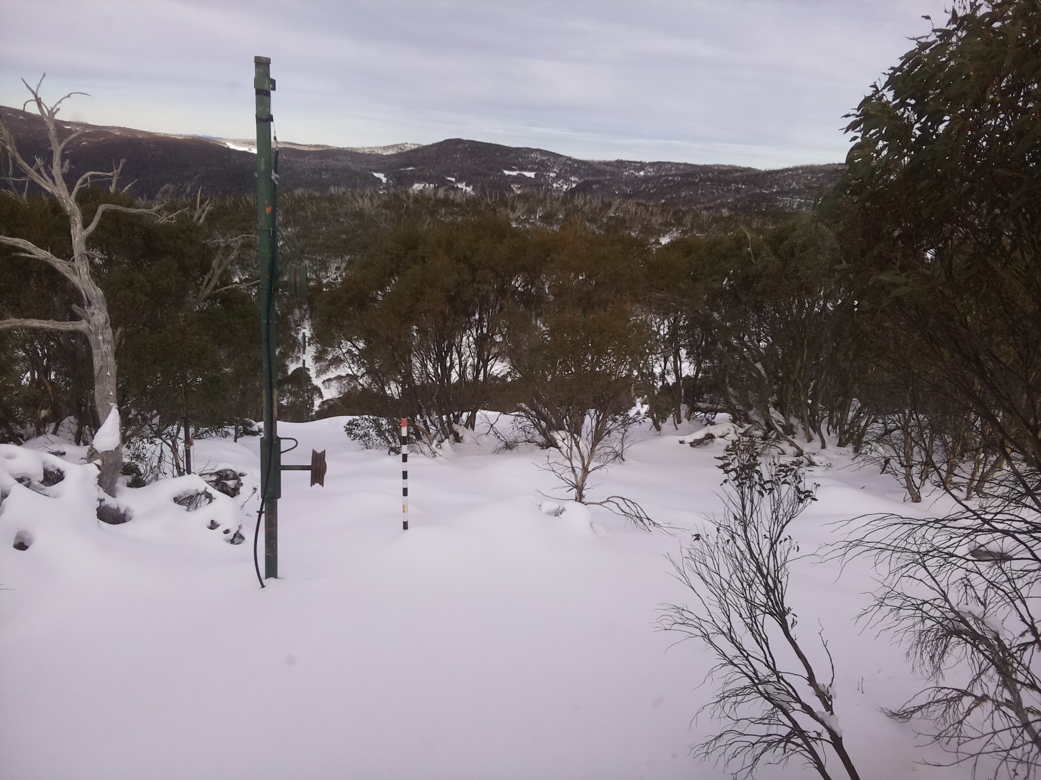 Bogong Web Cam 1:00pm Thursday 19th of June 2025