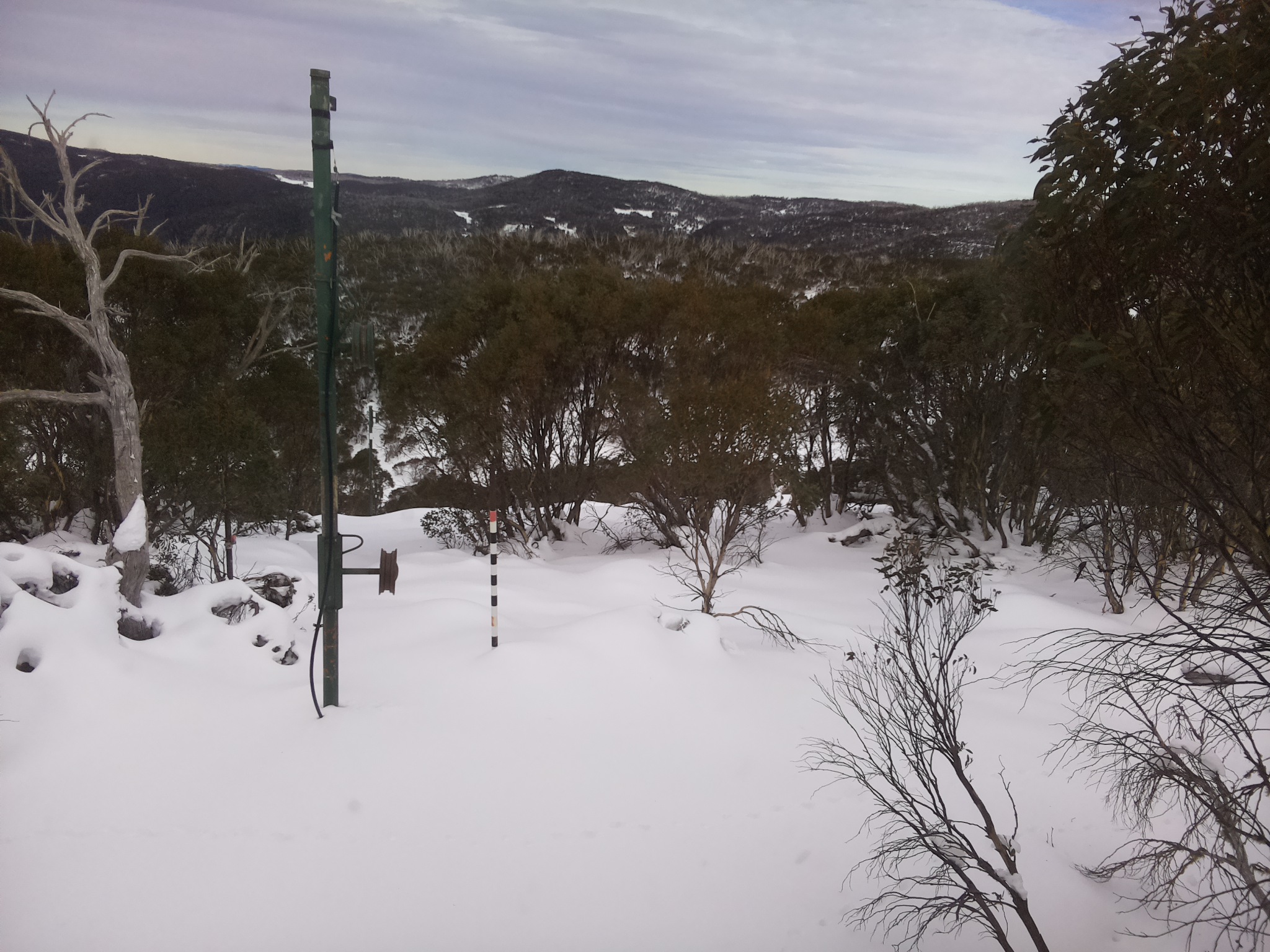 Bogong Web Cam 1:30pm Thursday 19th of June 2025