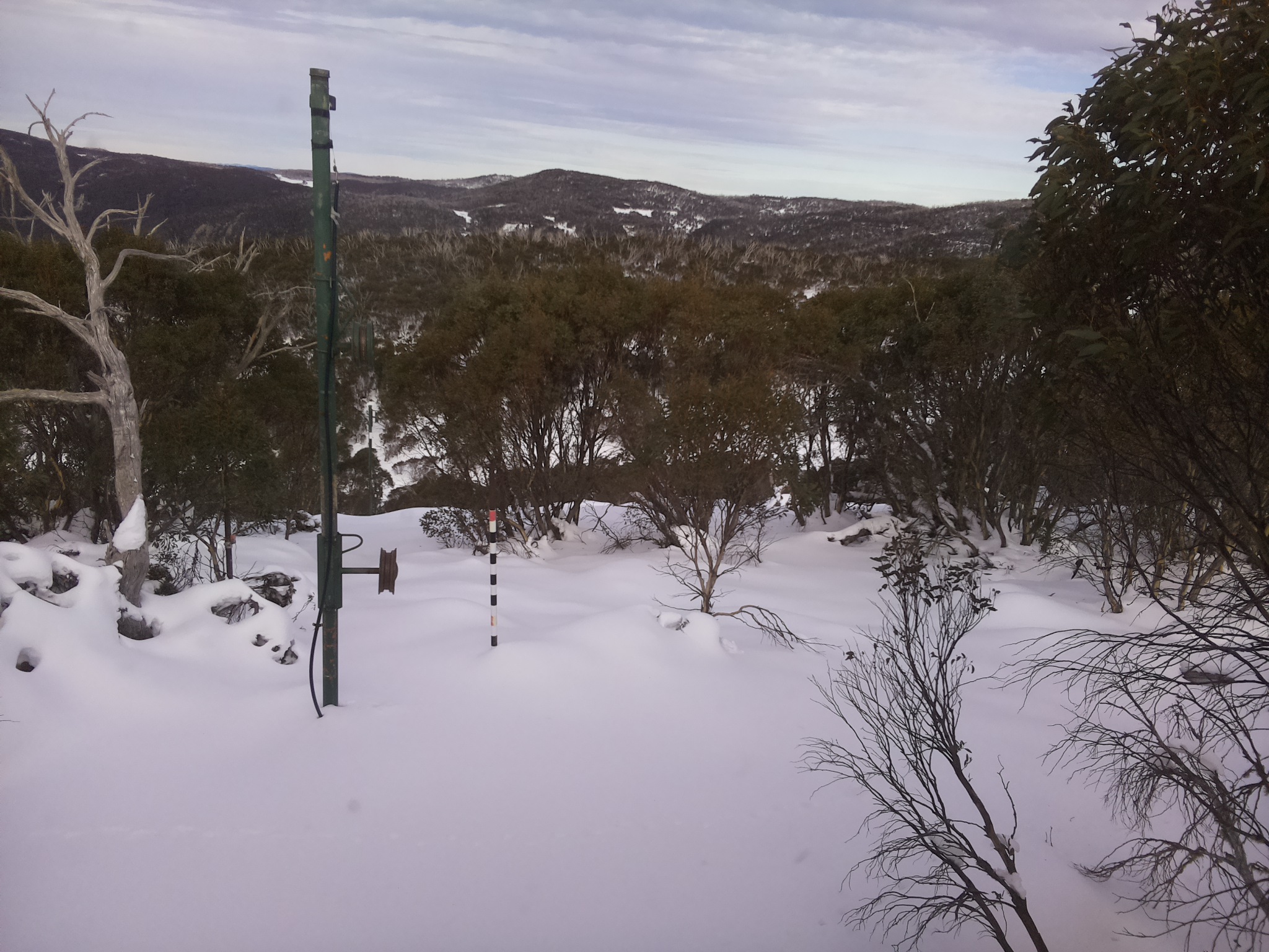Bogong Web Cam 2:00pm Thursday 19th of June 2025