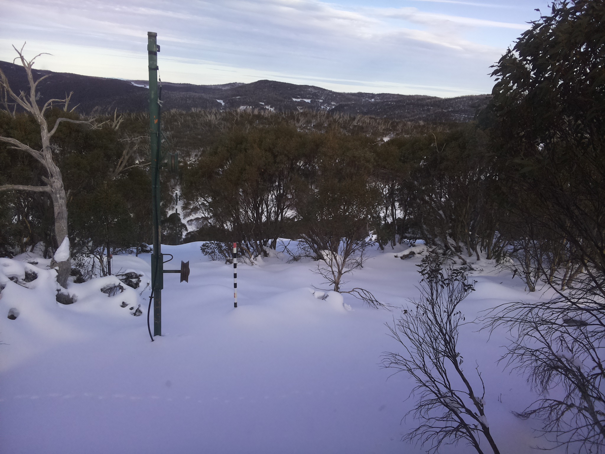 Bogong Web Cam 3:20pm Thursday 19th of June 2025