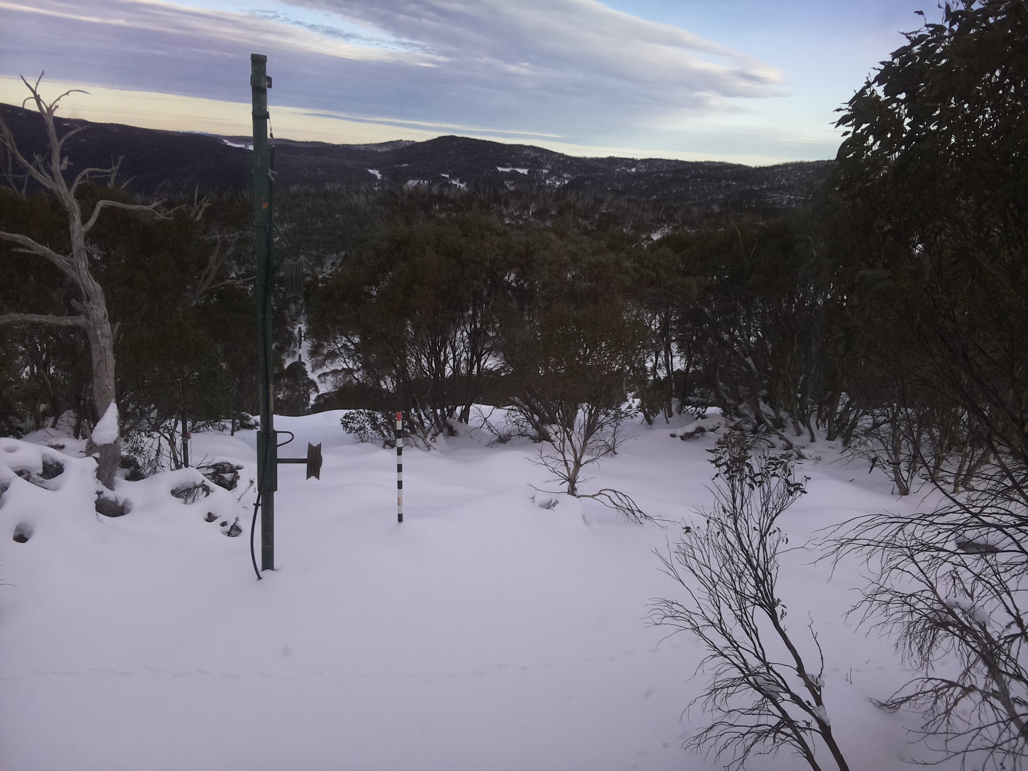 Bogong Web Cam 3:50pm Thursday 19th of June 2025