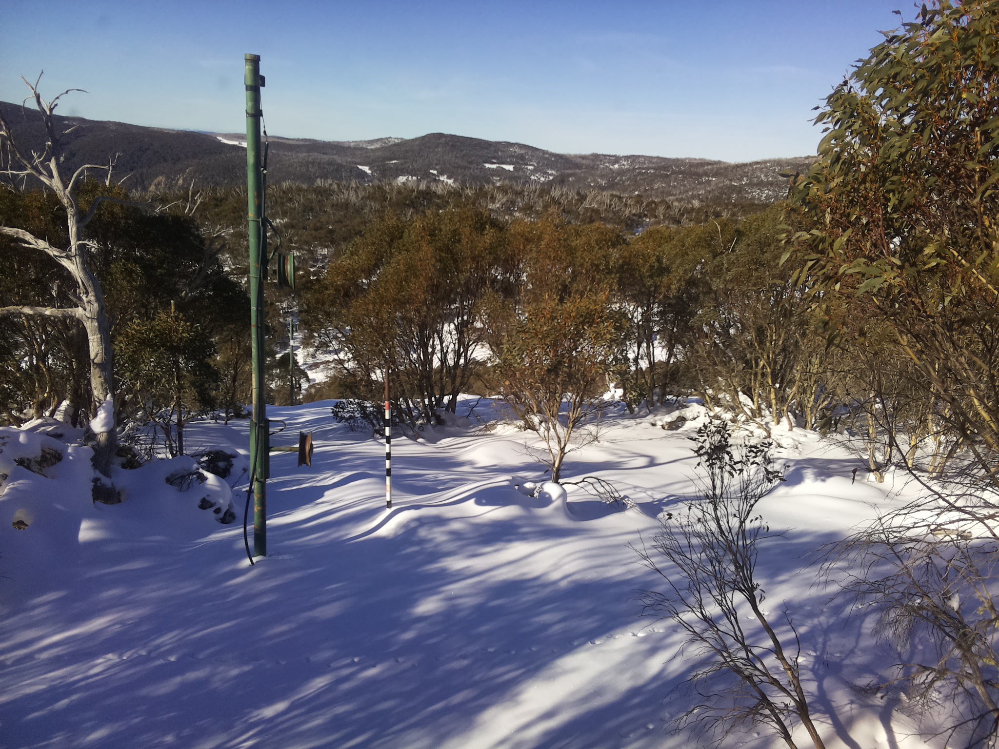 Bogong Web Cam 10:10am Friday 20th of June 2025