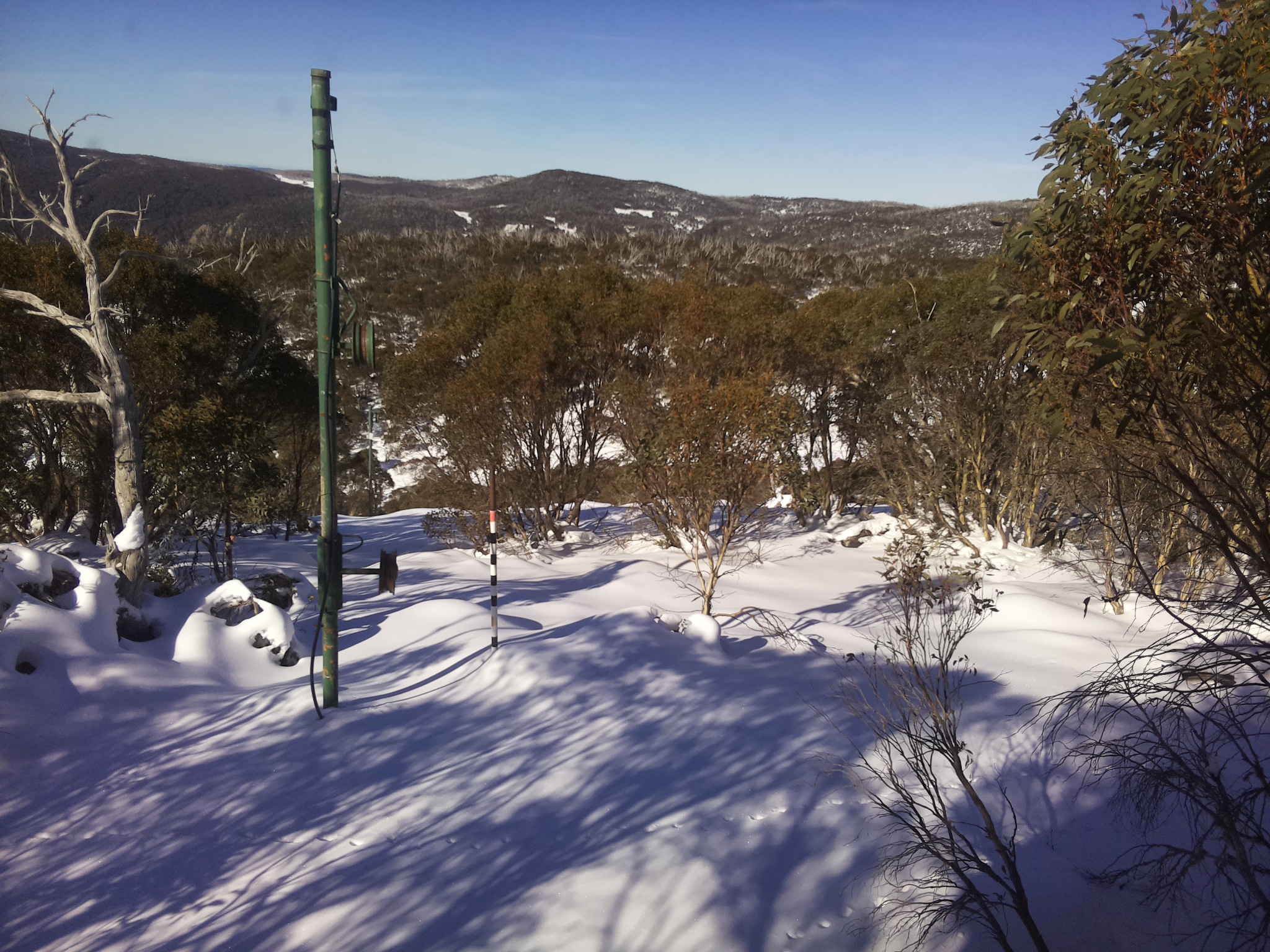 Bogong Web Cam 11:10am Friday 20th of June 2025