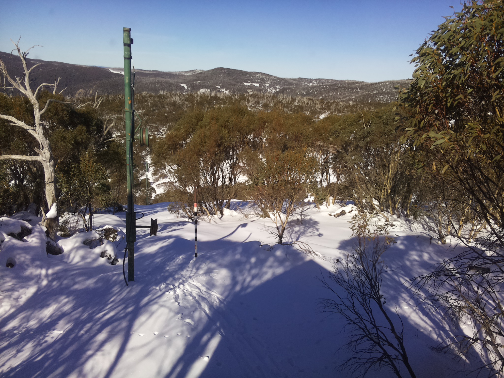 Bogong Web Cam 12:40pm Friday 20th of June 2025