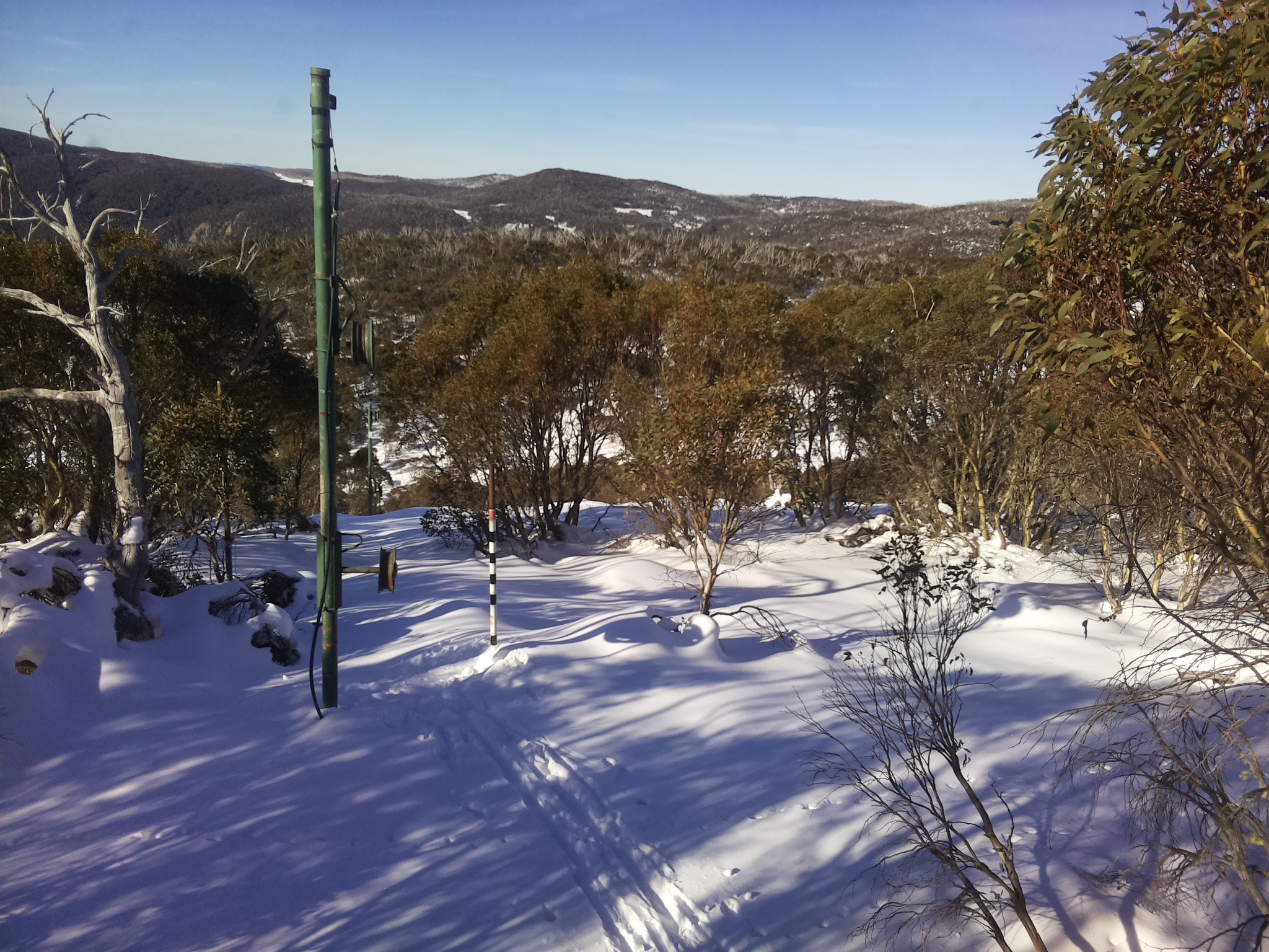 Bogong Web Cam 10:10am Saturday 21st of June 2025