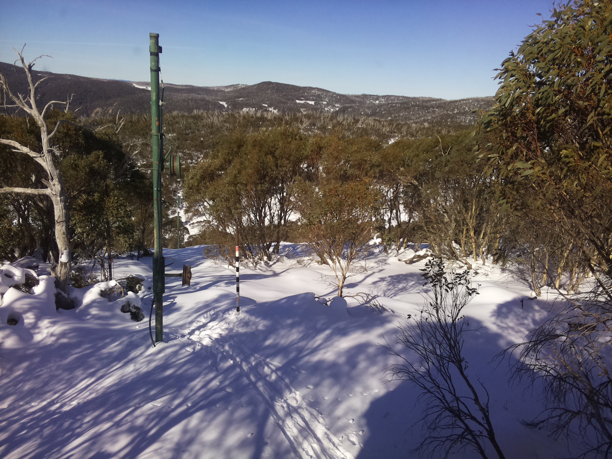 Bogong Web Cam 11:50am Saturday 21st of June 2025