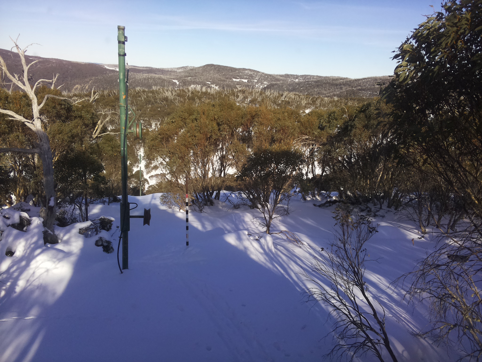 Bogong Web Cam 2:20pm Saturday 21st of June 2025