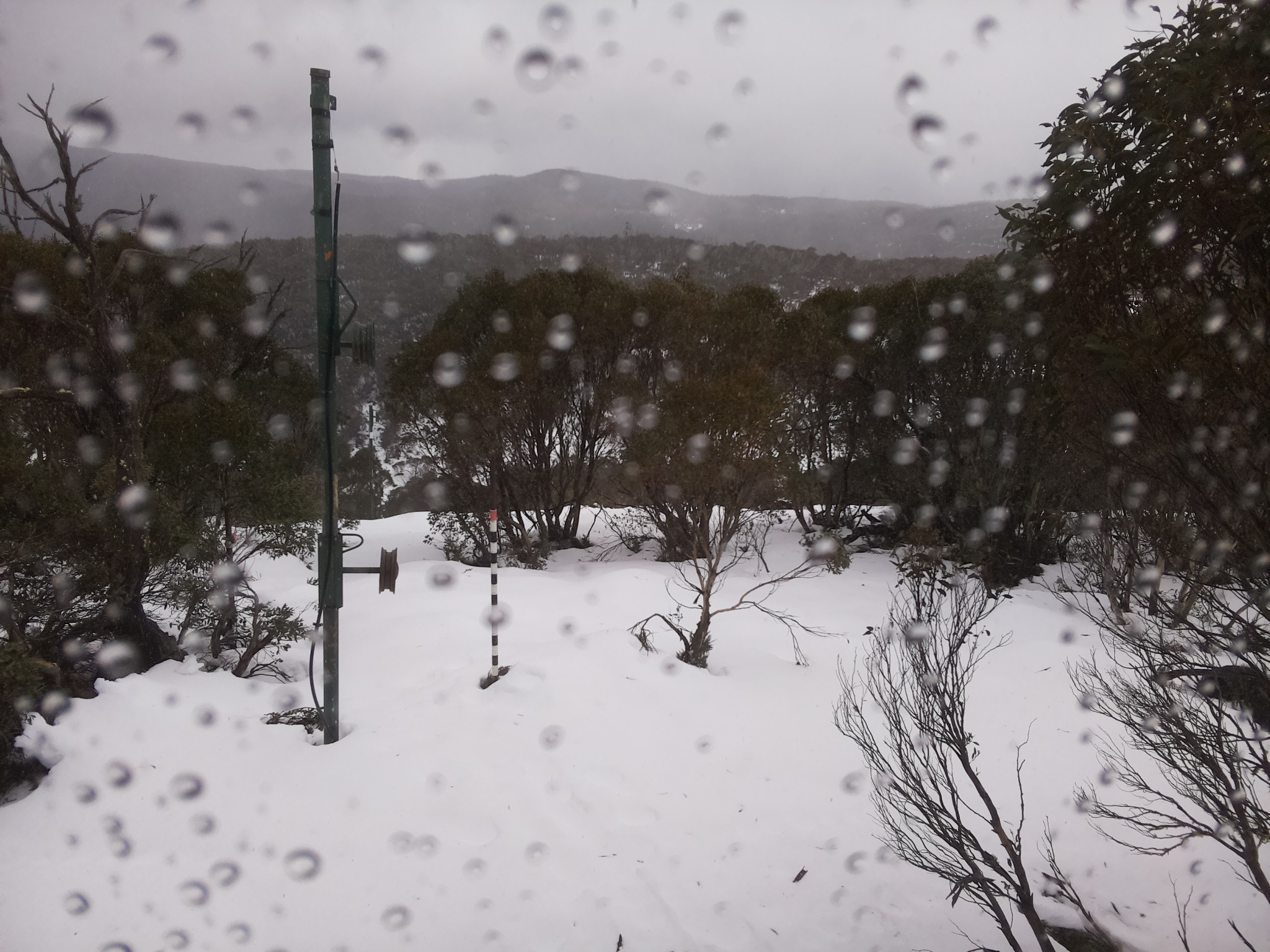 Bogong Web Cam 12:10pm Tuesday 24th of June 2025