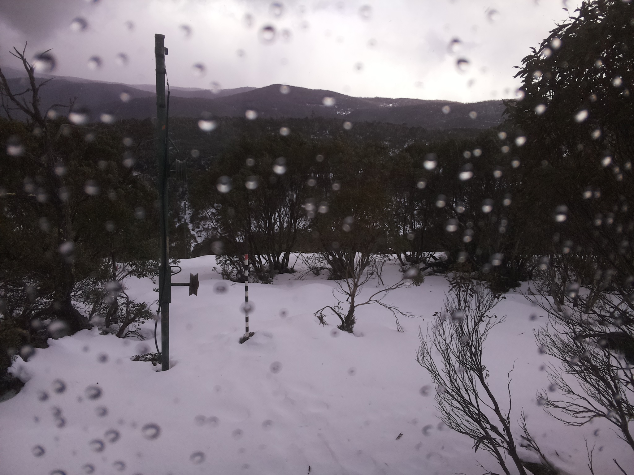 Bogong Web Cam 12:30pm Tuesday 24th of June 2025