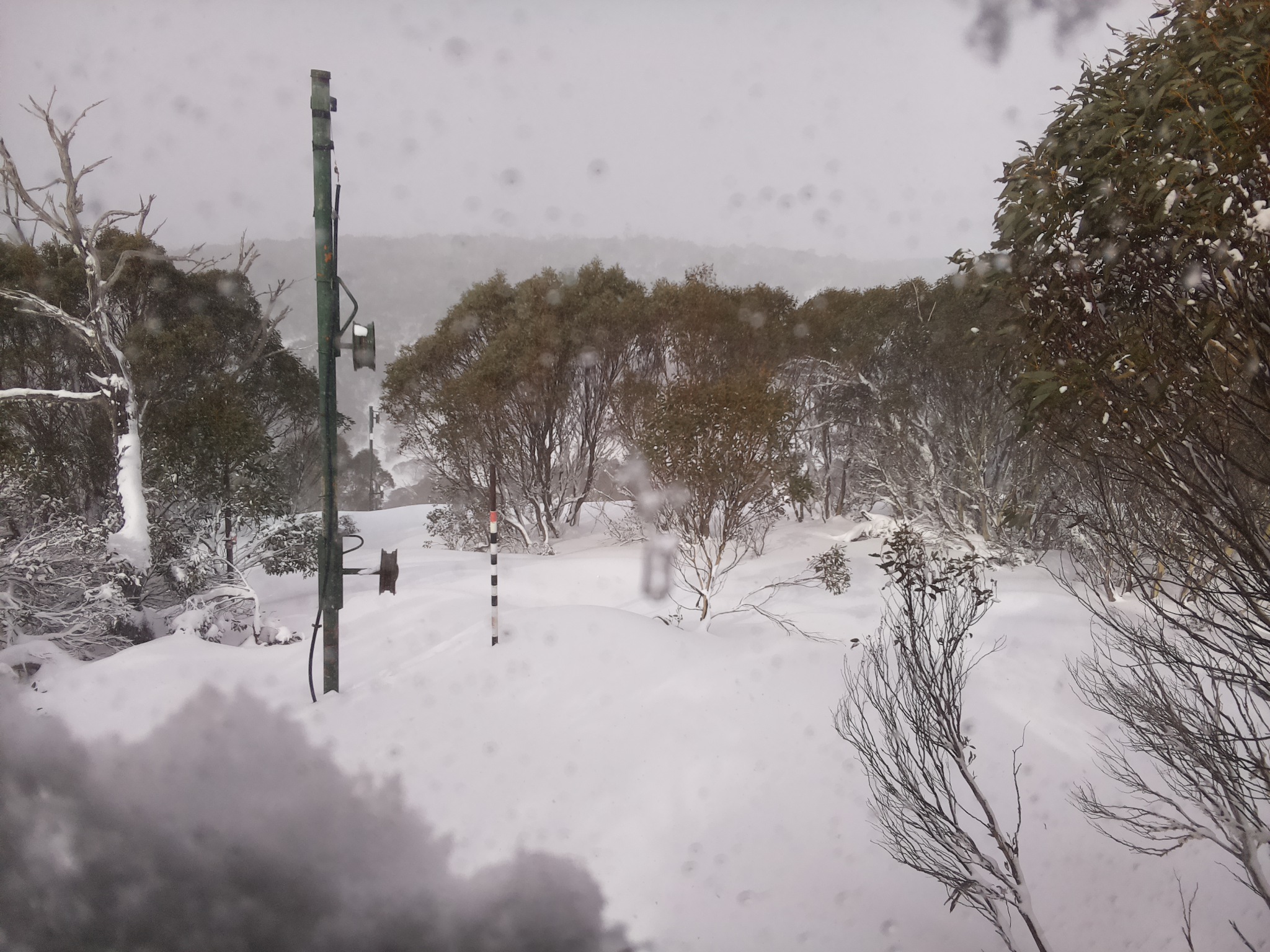 Bogong Web Cam 12:00pm Wednesday 25th of June 2025