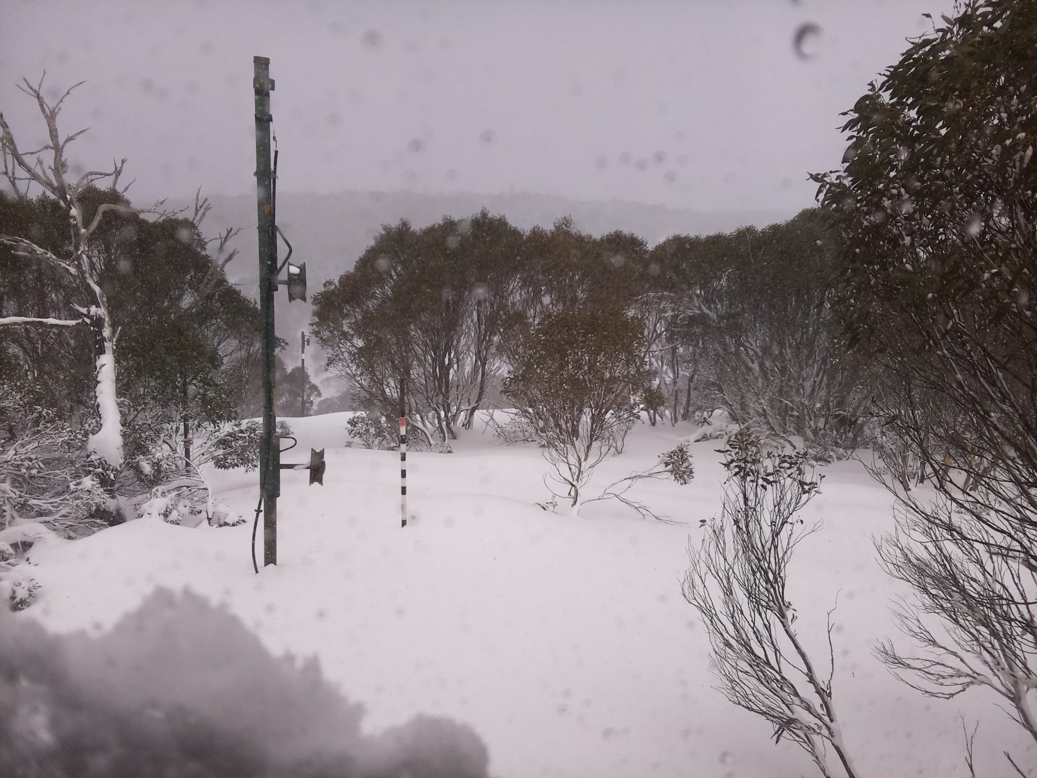 Bogong Web Cam 12:10pm Wednesday 25th of June 2025