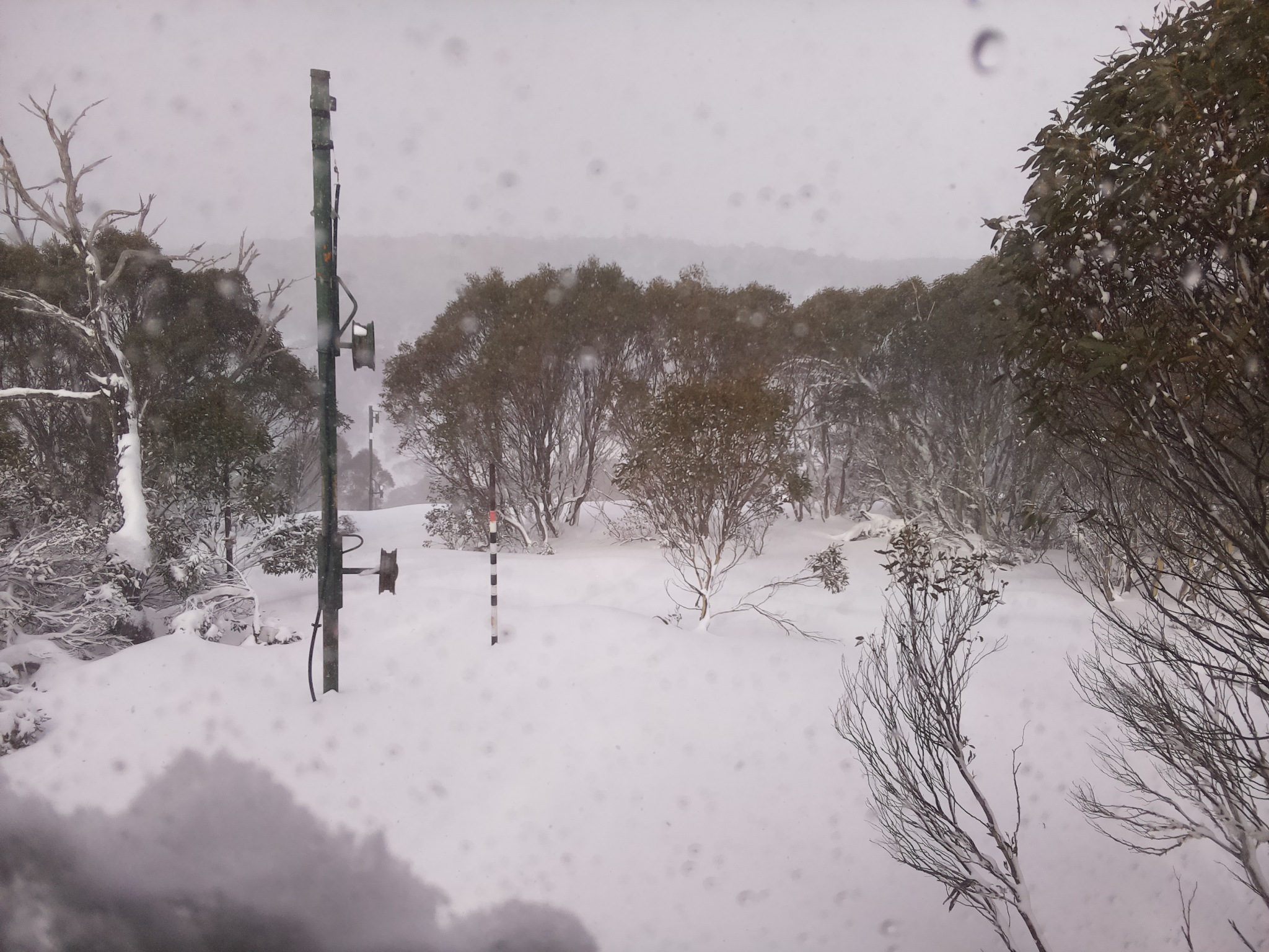 Bogong Web Cam 12:20pm Wednesday 25th of June 2025
