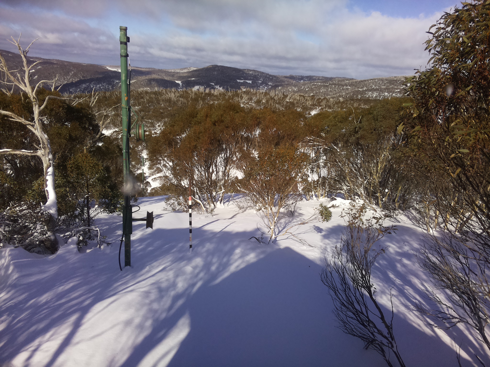 Bogong Web Cam 12:50pm Thursday 26th of June 2025