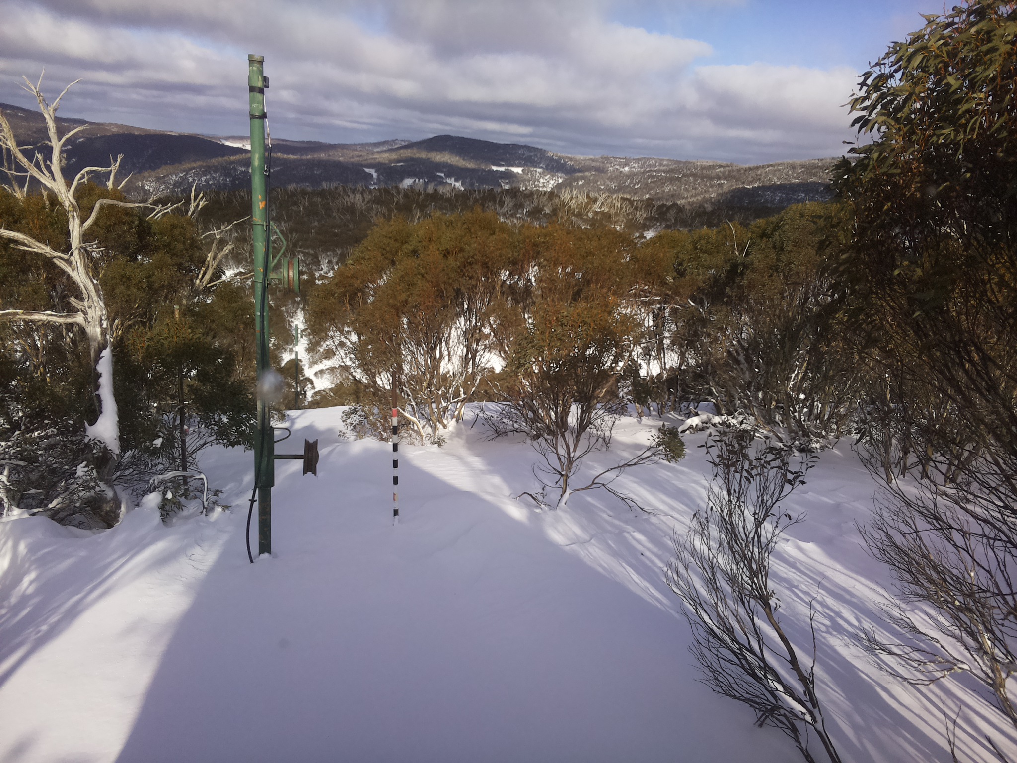 Bogong Web Cam 2:00pm Thursday 26th of June 2025