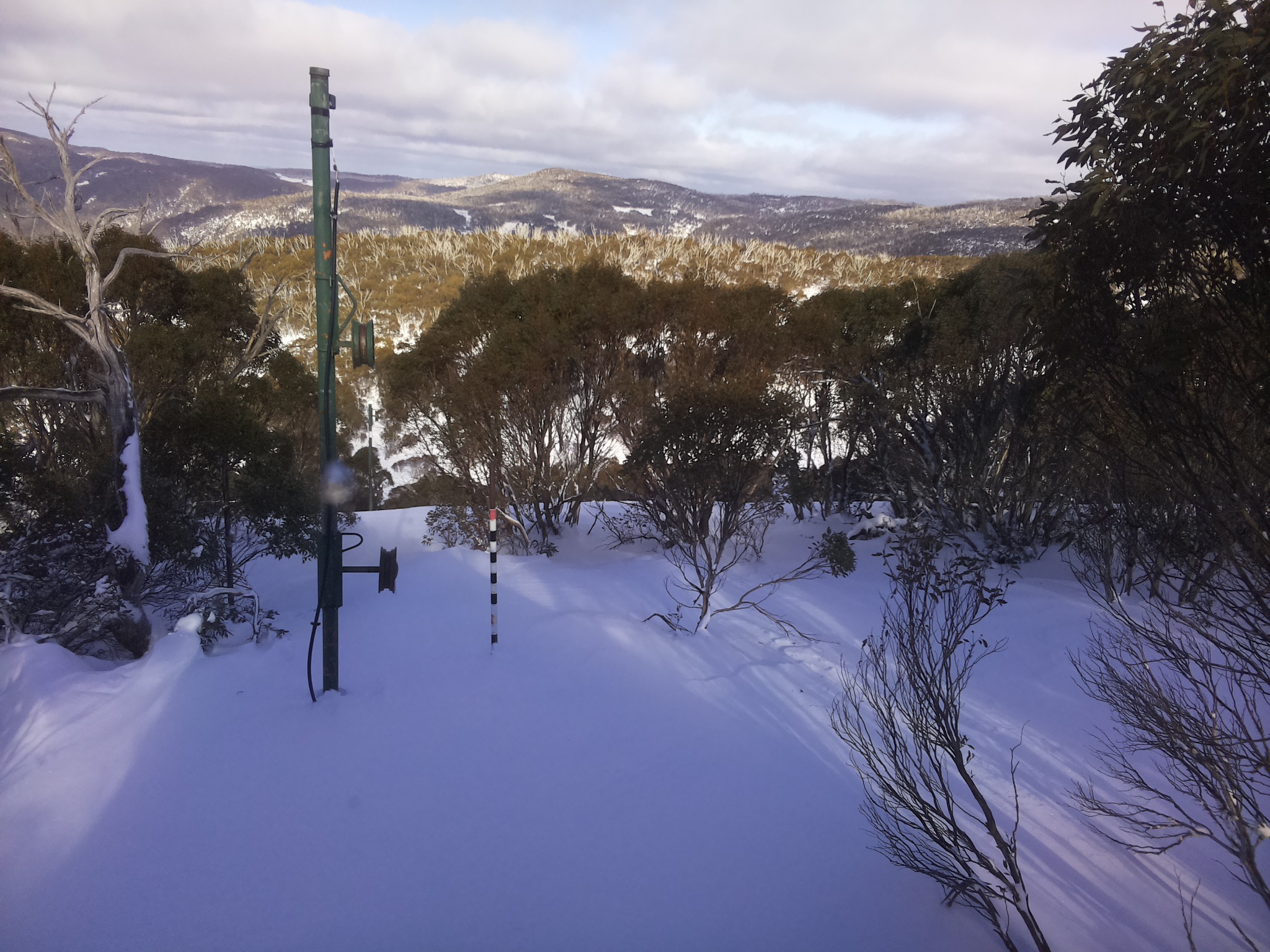 Bogong Web Cam 2:20pm Thursday 26th of June 2025