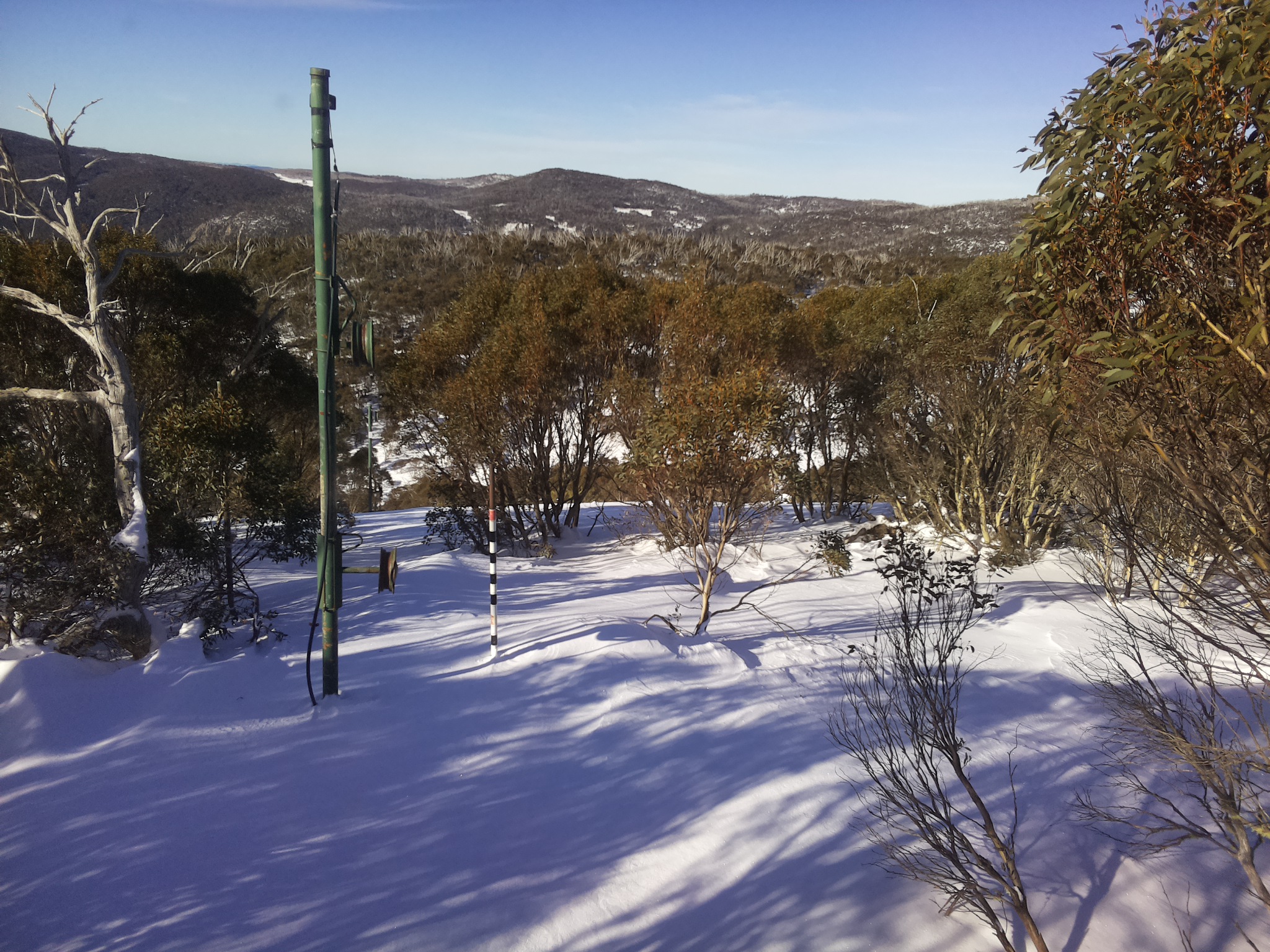 Bogong Web Cam 10:10am Saturday 28th of June 2025