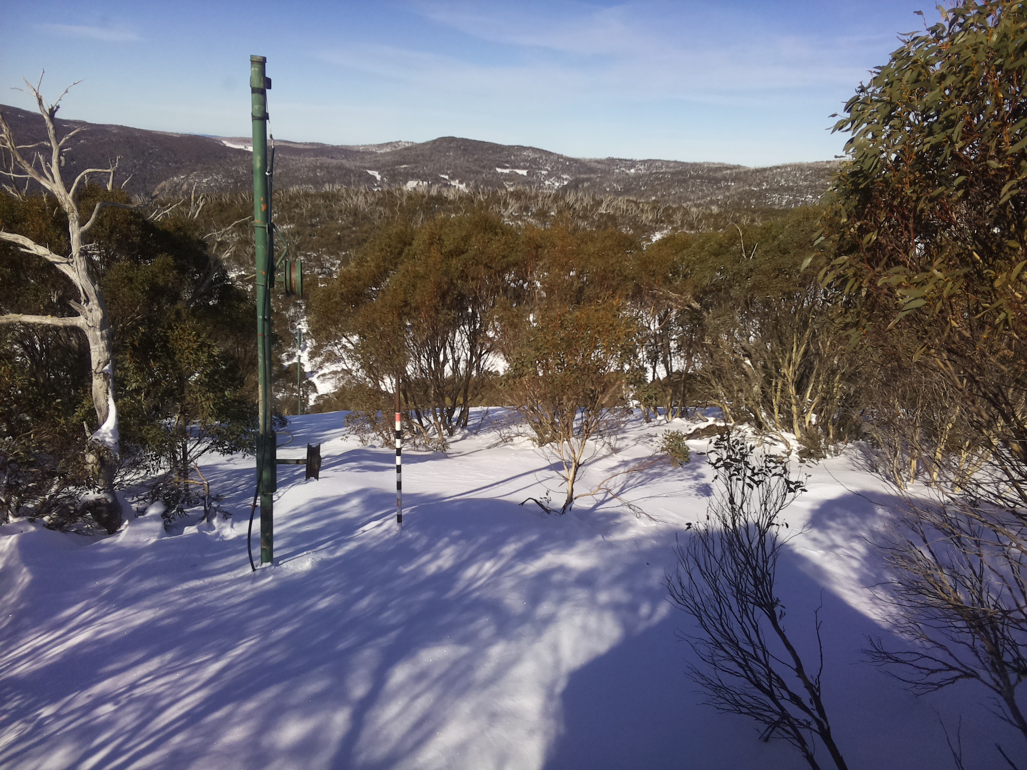 Bogong Web Cam 12:00pm Saturday 28th of June 2025