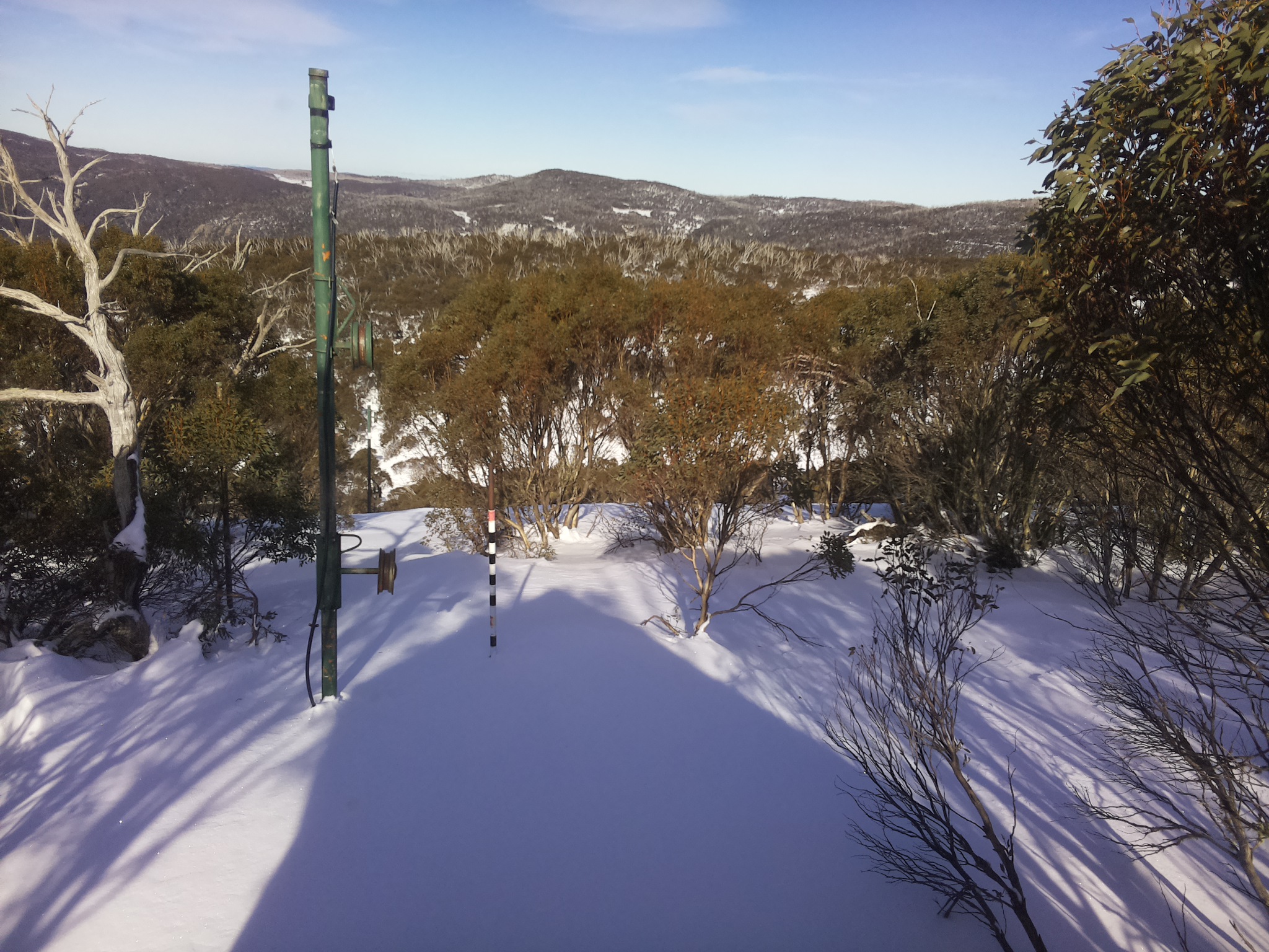 Bogong Web Cam 1:40pm Saturday 28th of June 2025