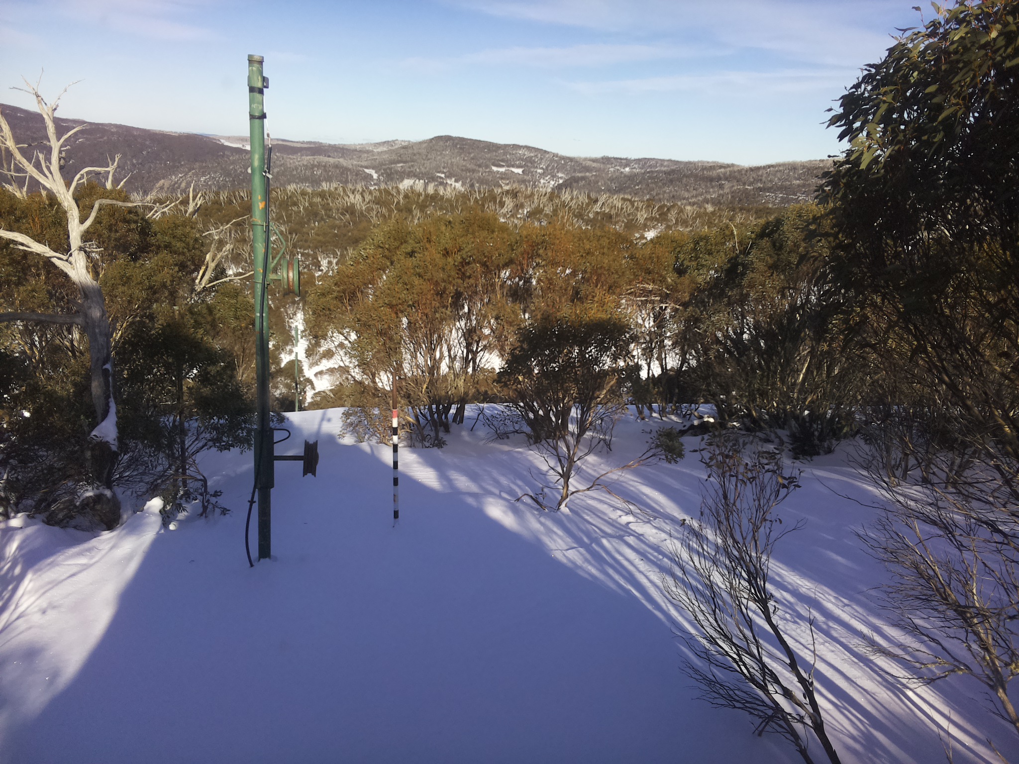 Bogong Web Cam 2:20pm Saturday 28th of June 2025
