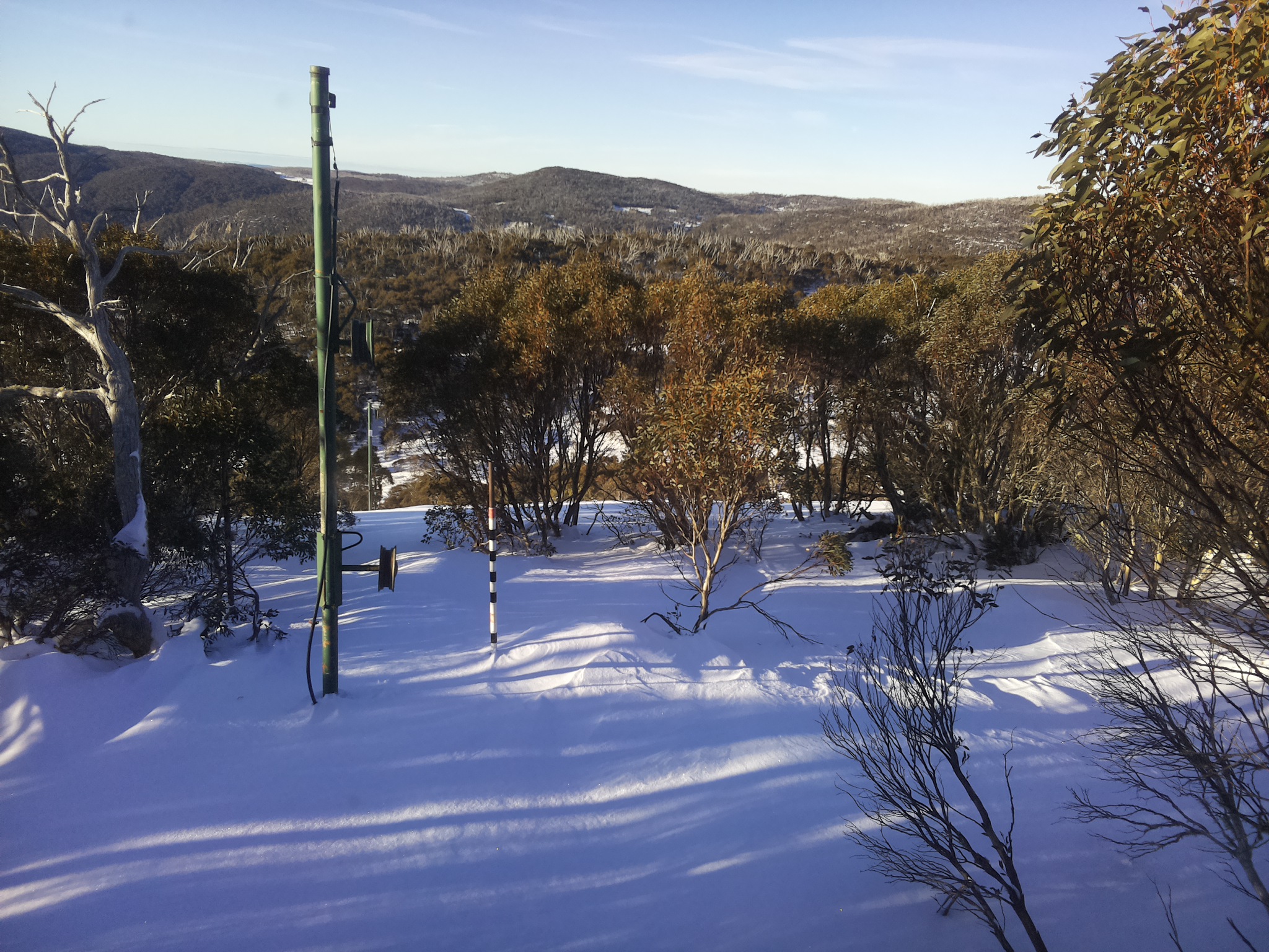 Bogong Web Cam 8:40am Sunday 29th of June 2025