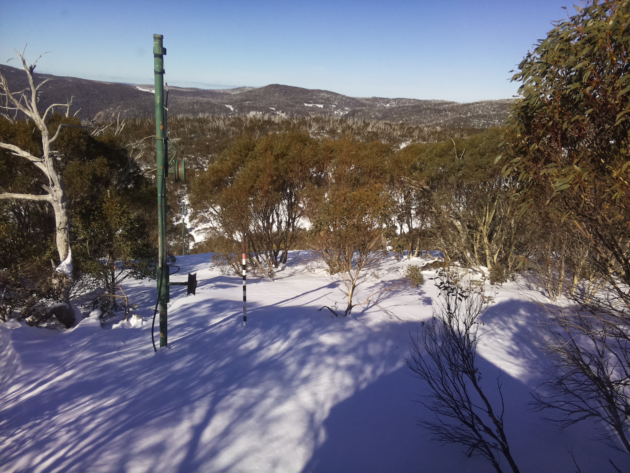 Bogong Web Cam 12:10pm Sunday 29th of June 2025