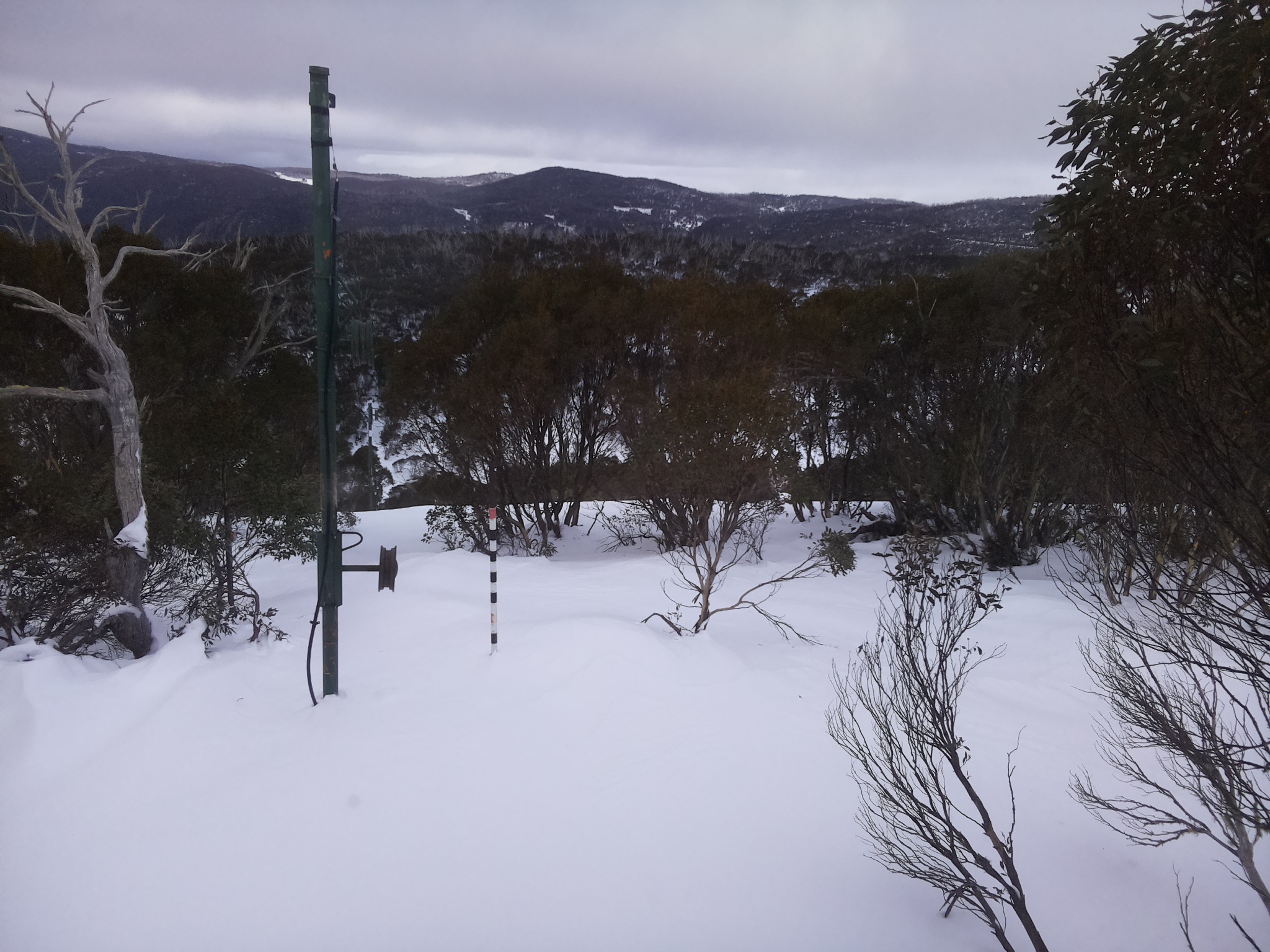 Bogong Web Cam 8:10am Monday 30th of June 2025