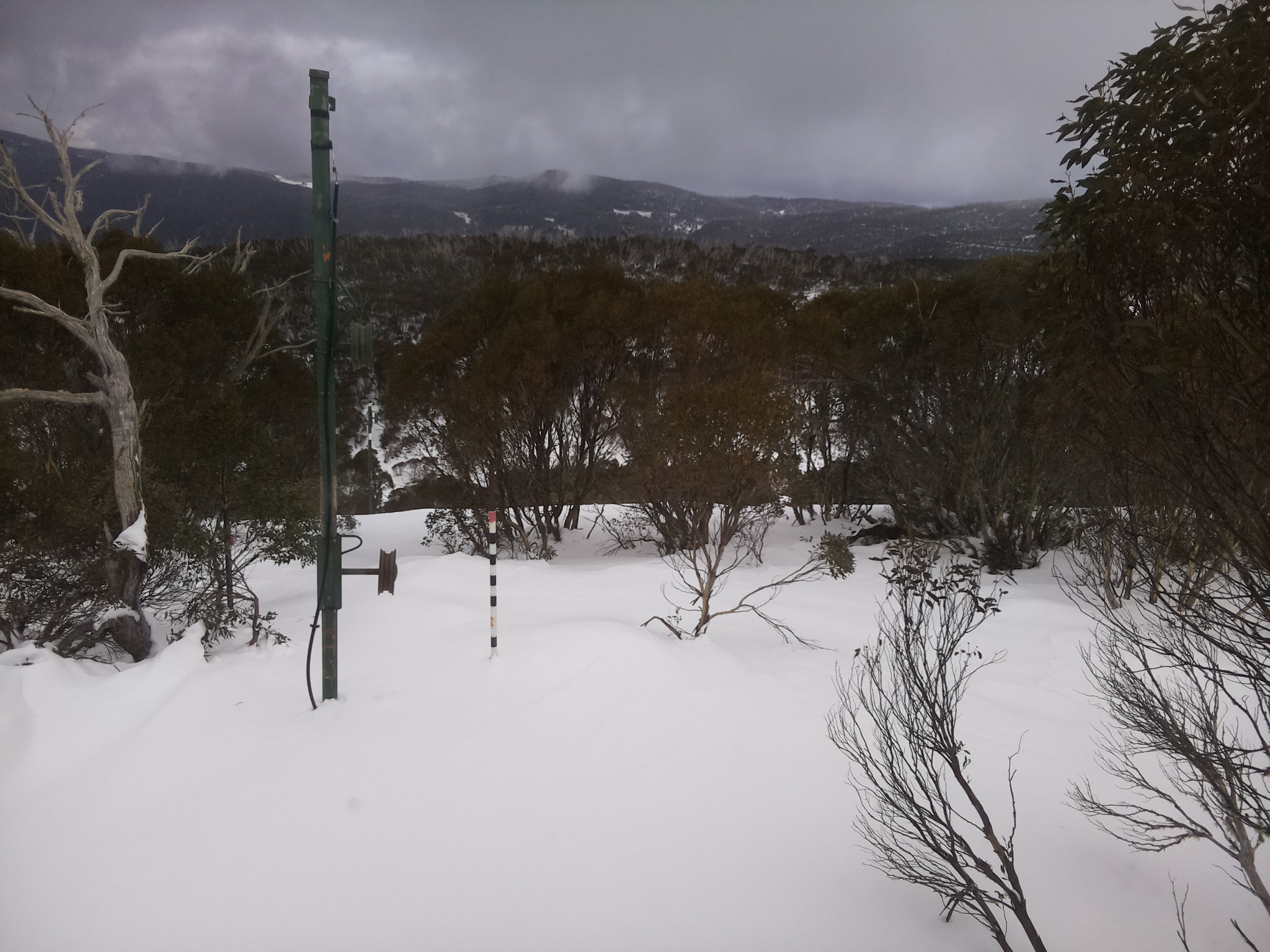 Bogong Web Cam 1:40pm Monday 30th of June 2025