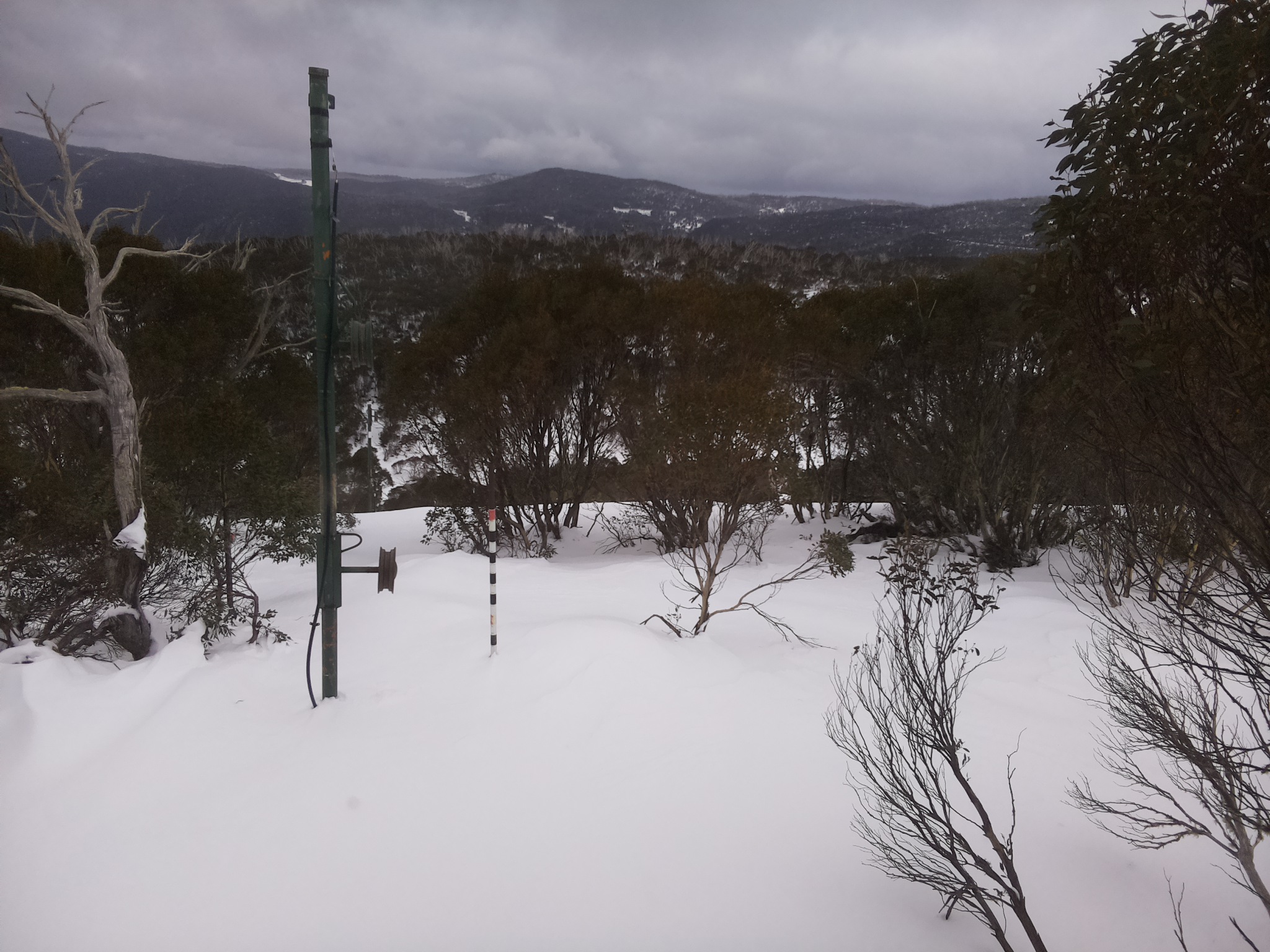 Bogong Web Cam 3:10pm Monday 30th of June 2025