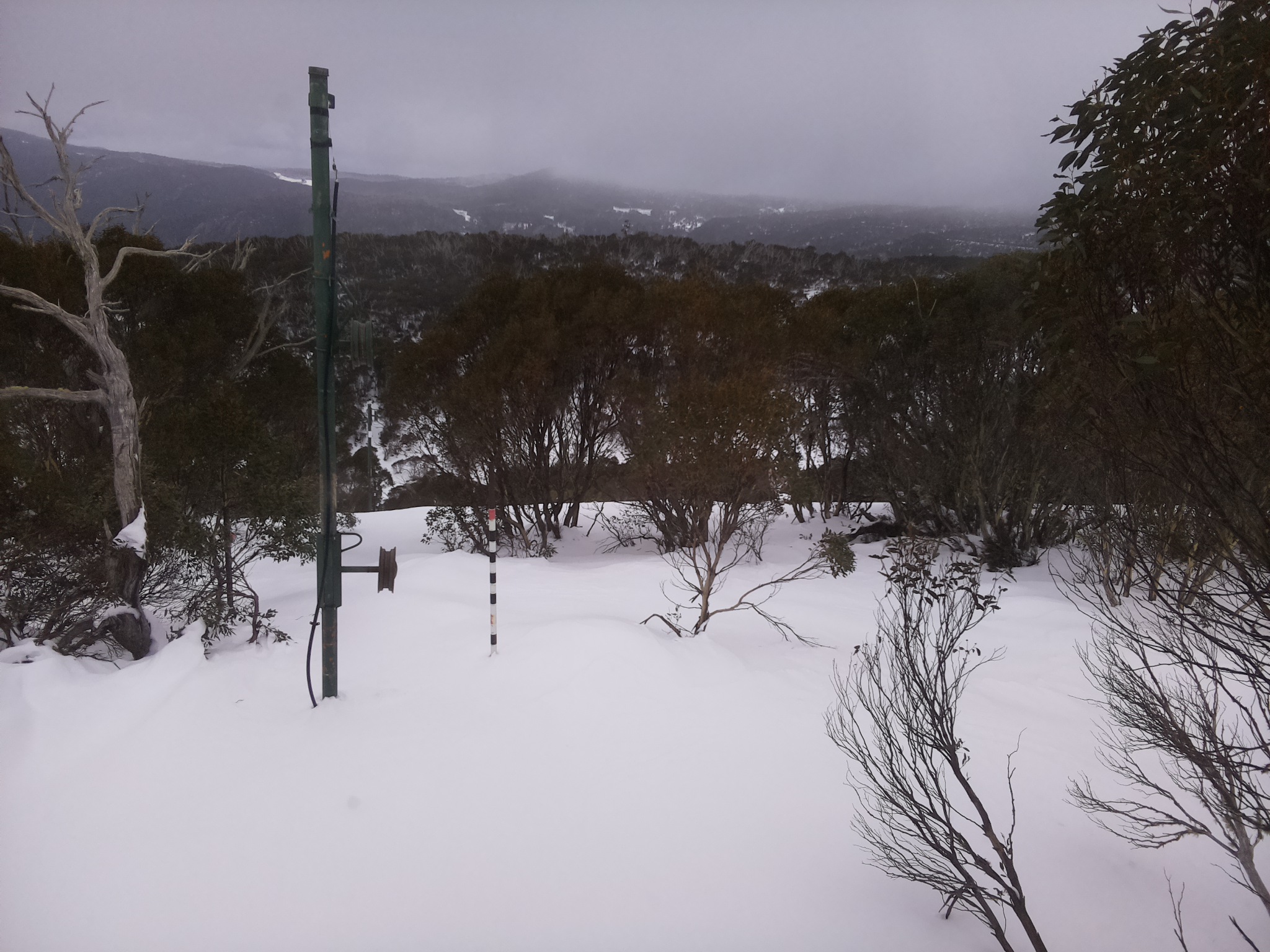 Bogong Web Cam 3:40pm Monday 30th of June 2025