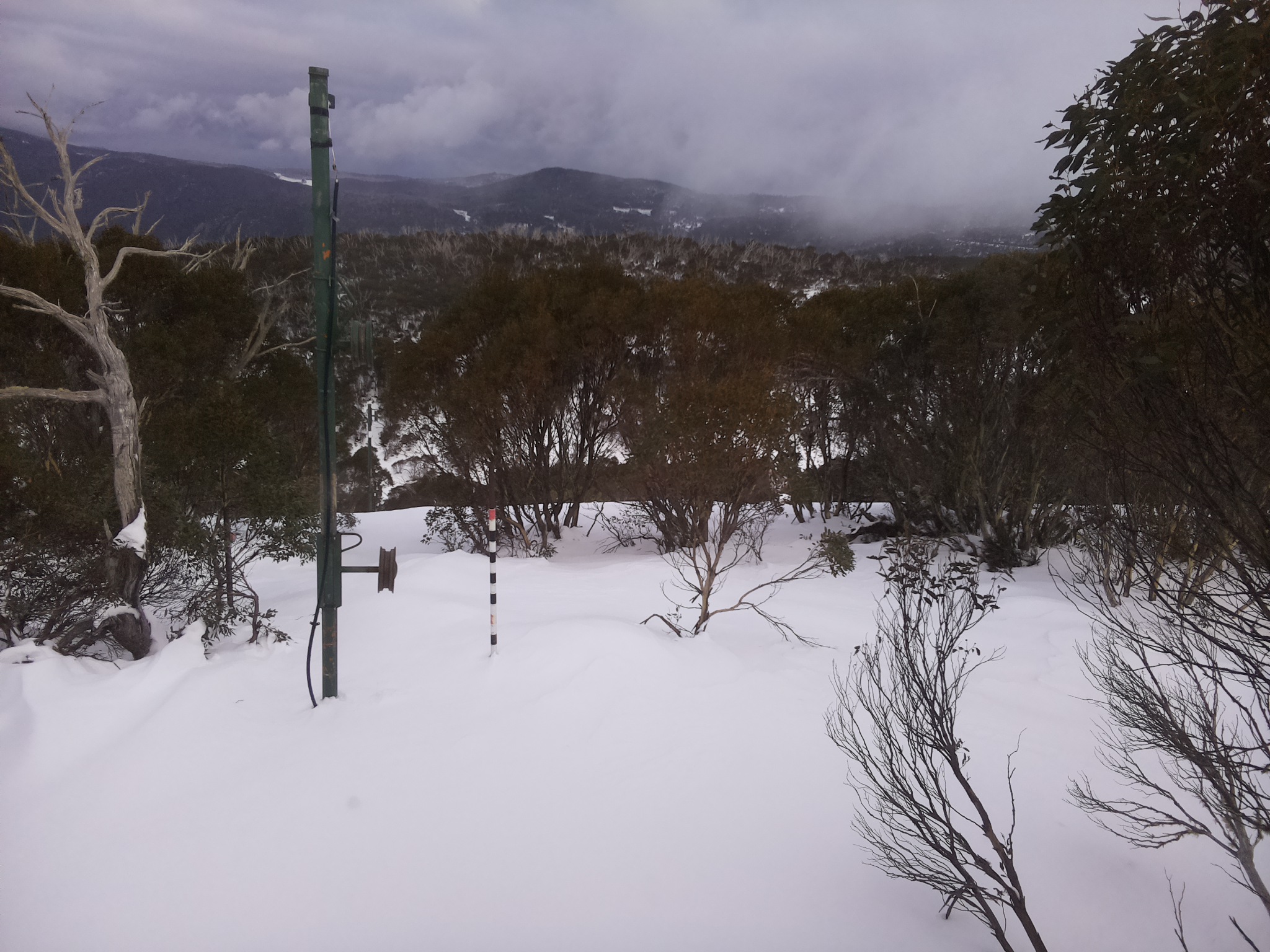 Bogong Web Cam 4:00pm Monday 30th of June 2025