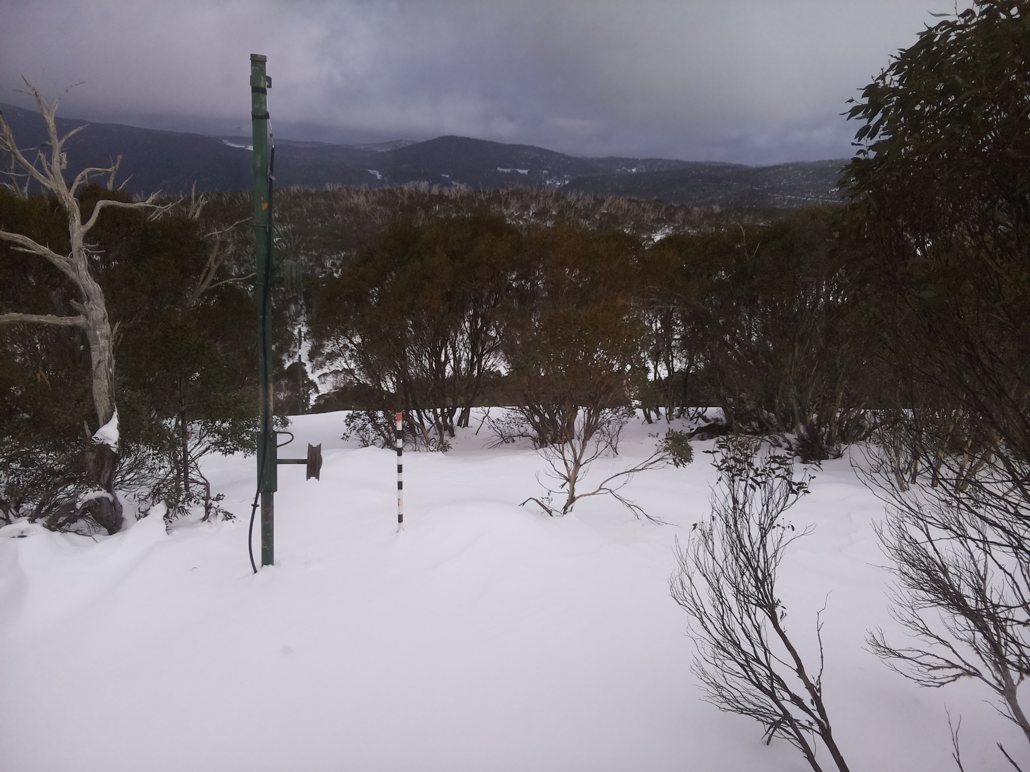 Bogong Web Cam 4:20pm Monday 30th of June 2025
