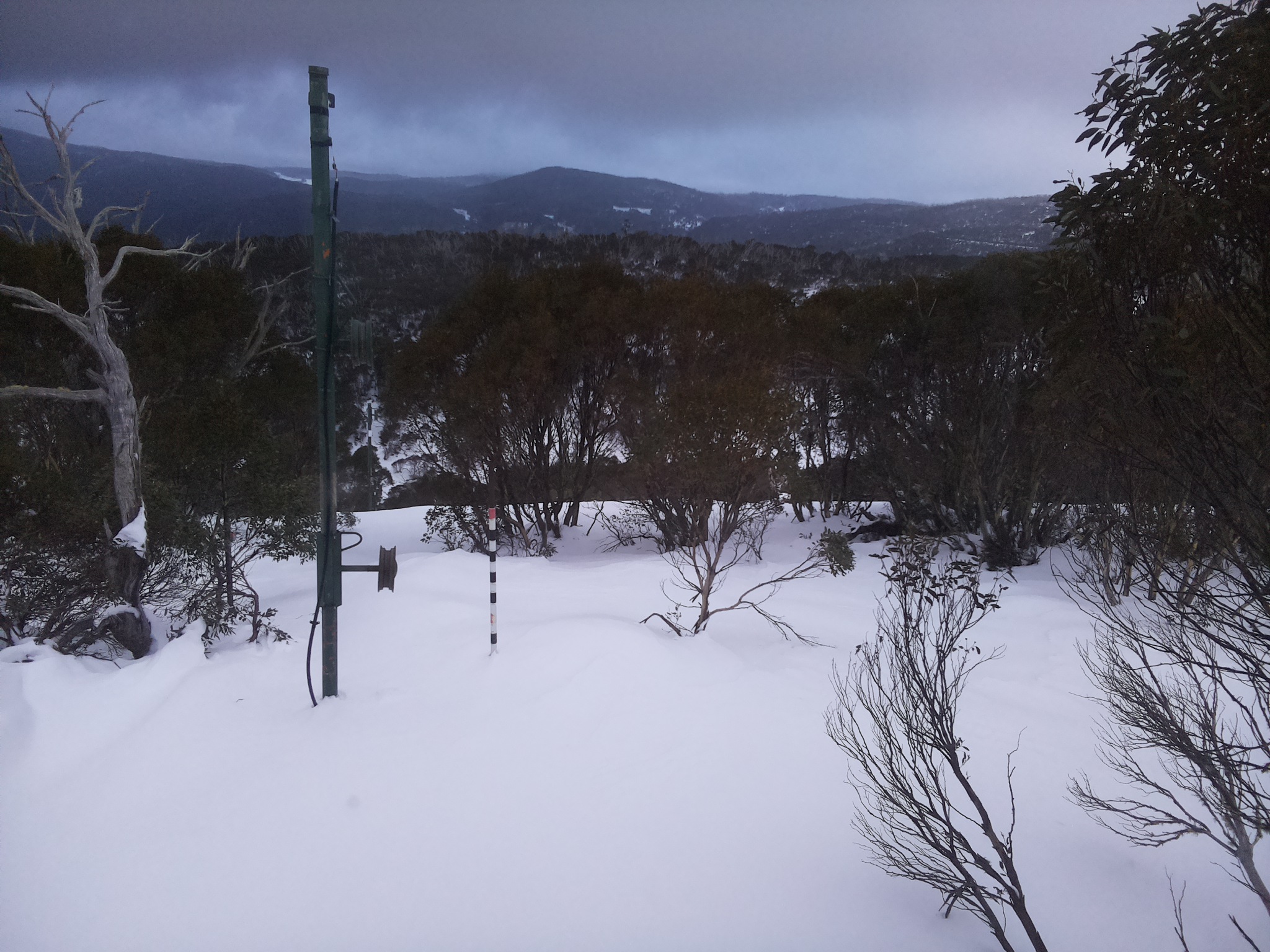 Bogong Web Cam 4:50pm Monday 30th of June 2025