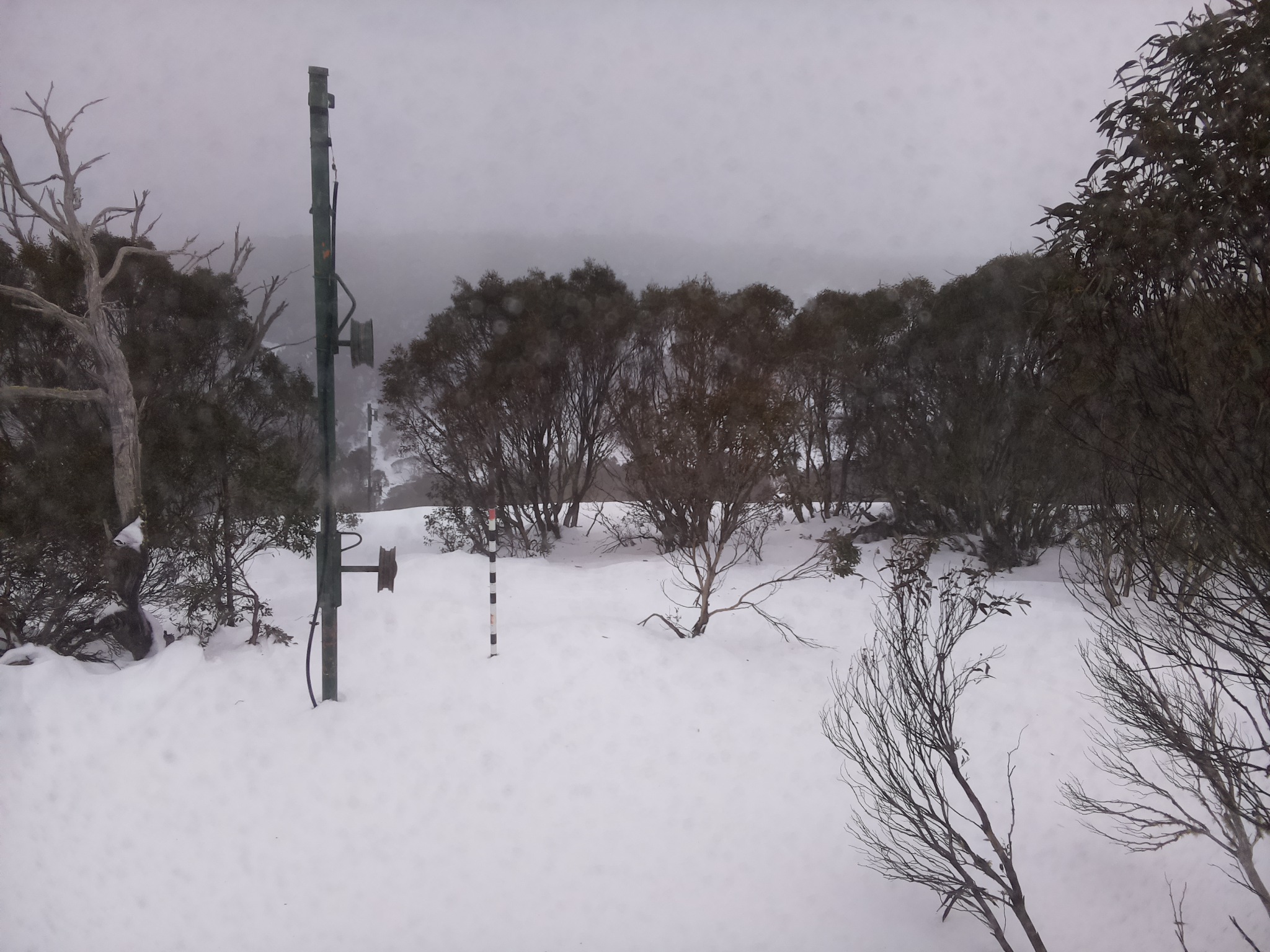 Bogong Web Cam 3:40pm Tuesday 1st of July 2025