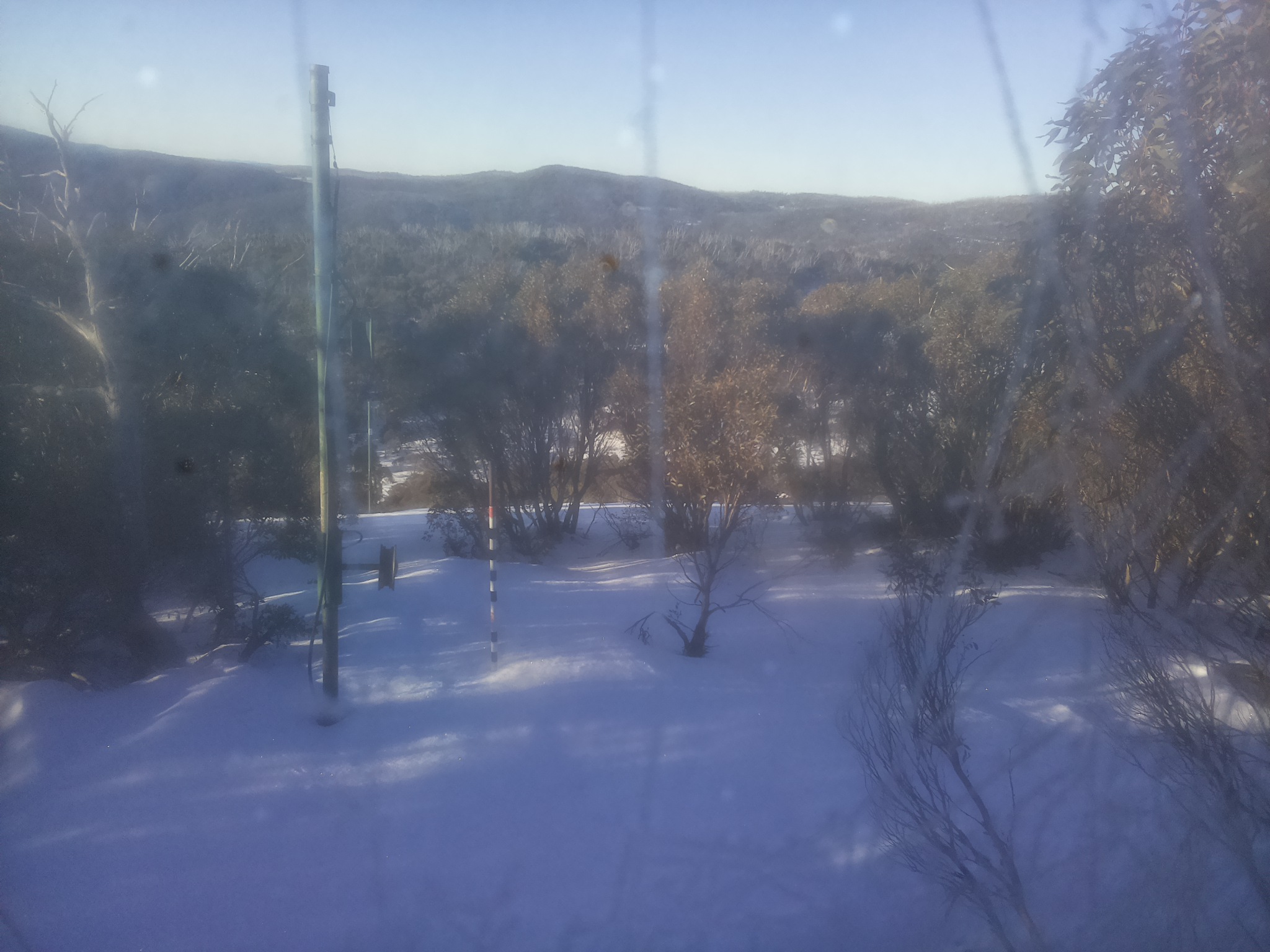 Bogong Web Cam 8:30am Friday 4th of July 2025