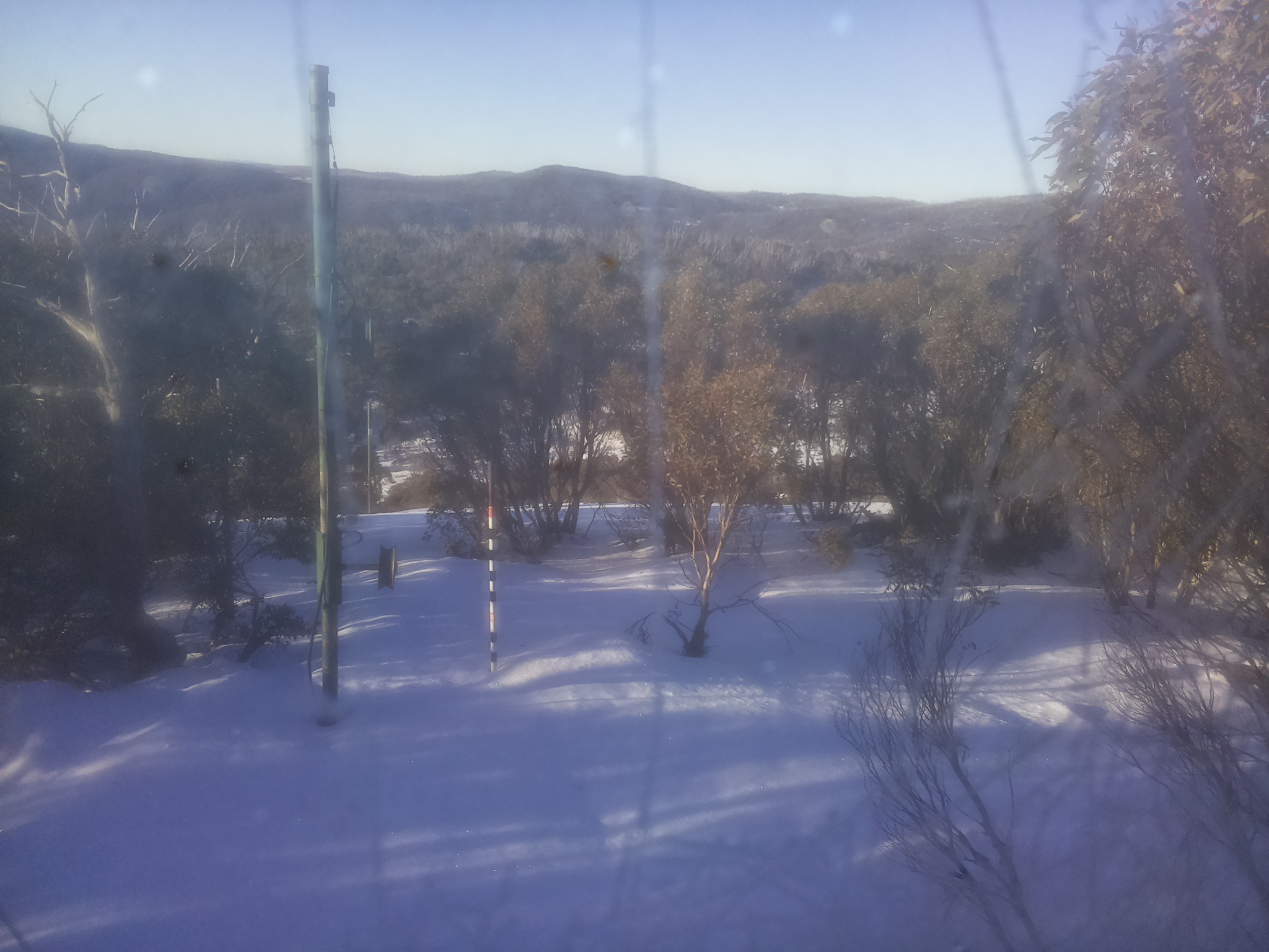 Bogong Web Cam 8:40am Friday 4th of July 2025