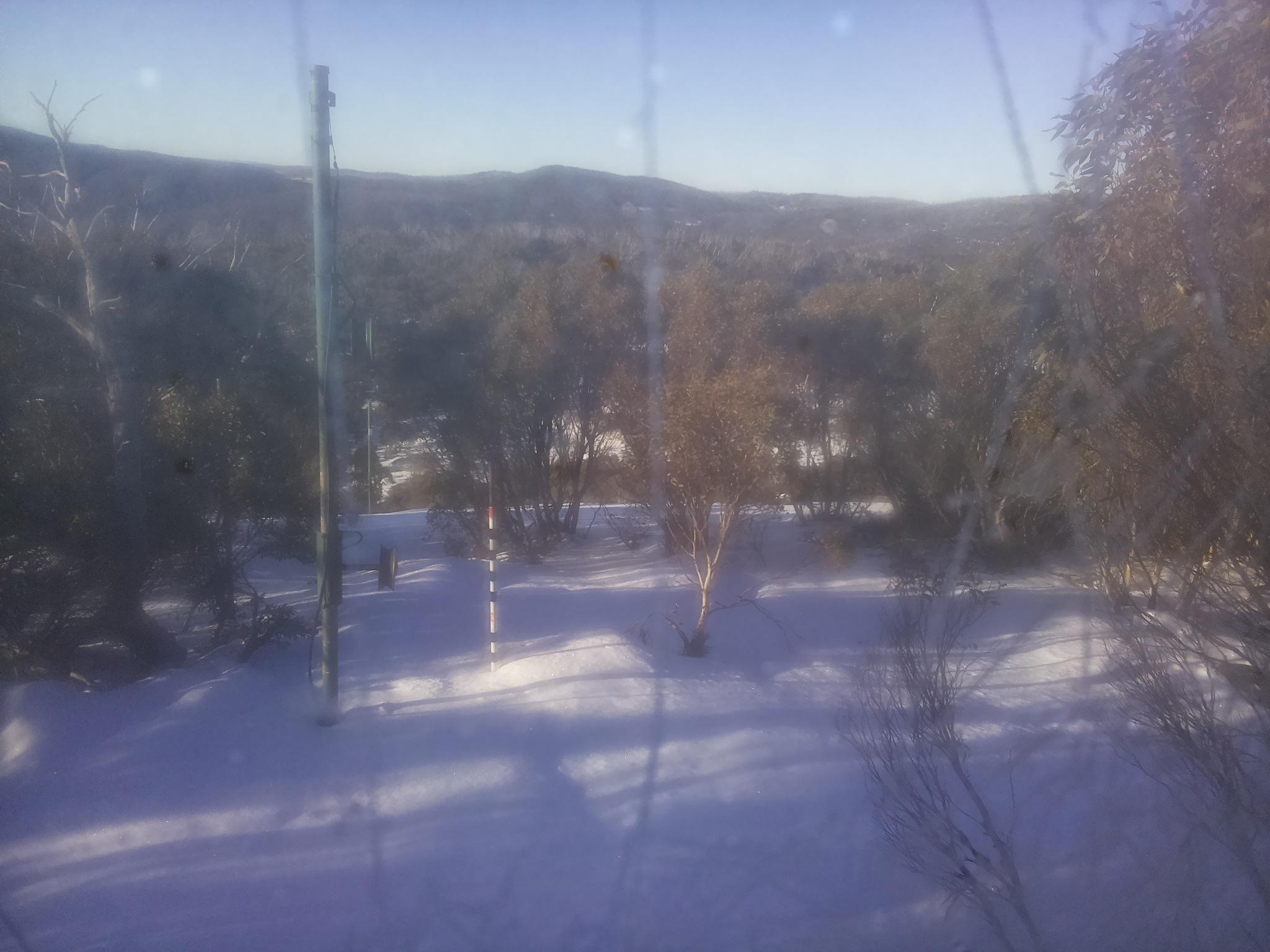 Bogong Web Cam 8:50am Friday 4th of July 2025