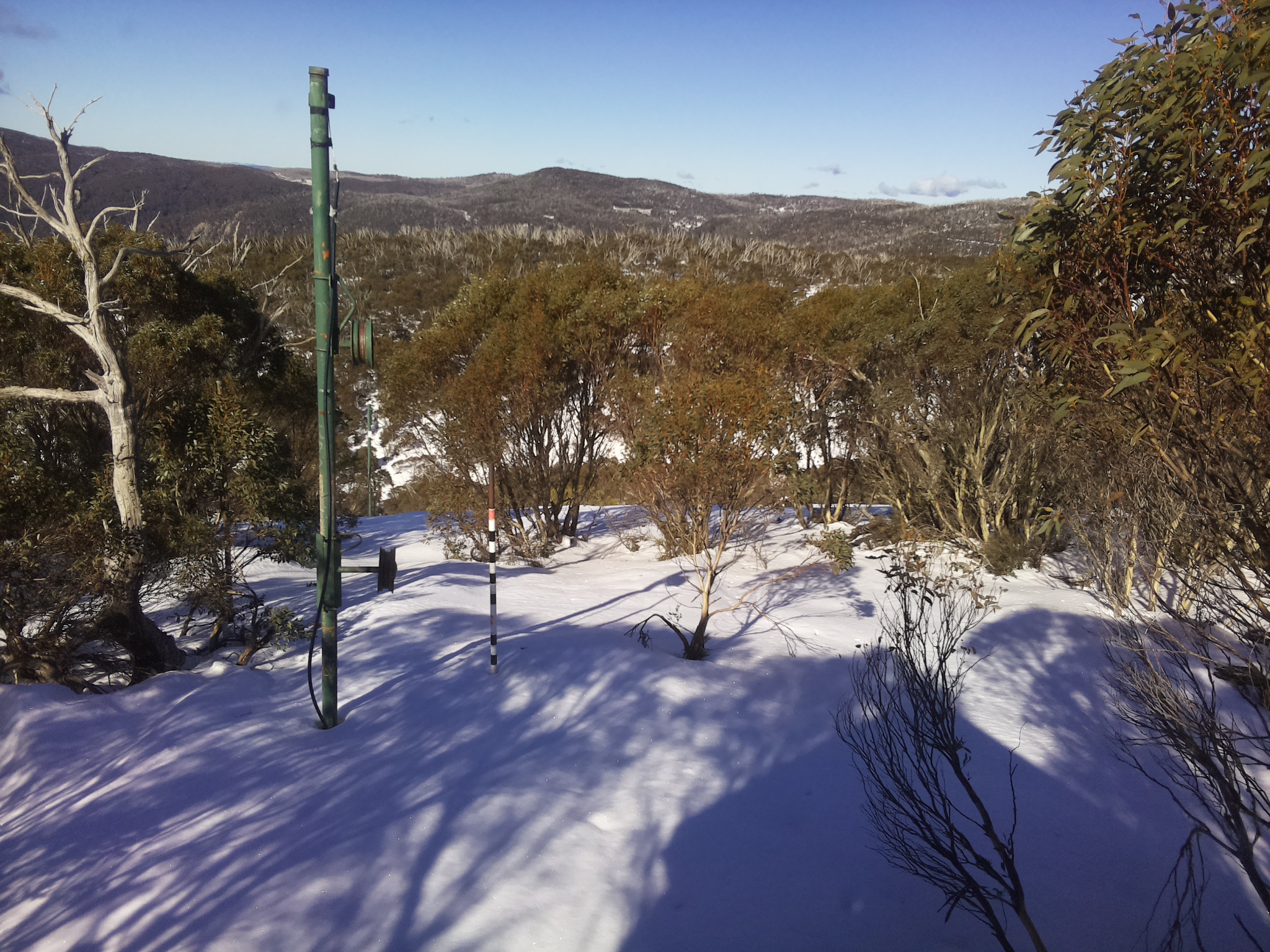 Bogong Web Cam 12:10pm Friday 4th of July 2025