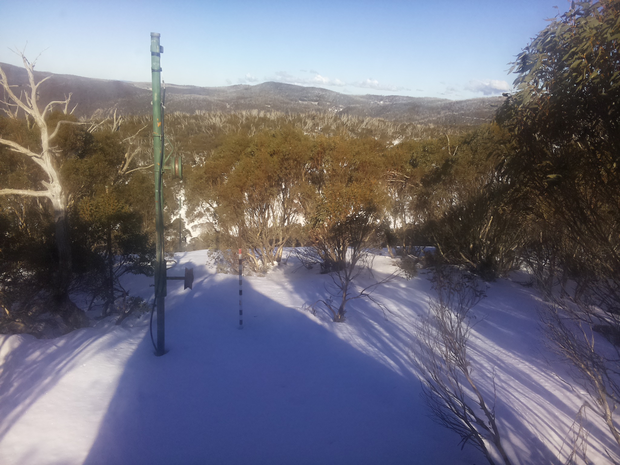 Bogong Web Cam 2:00pm Friday 4th of July 2025