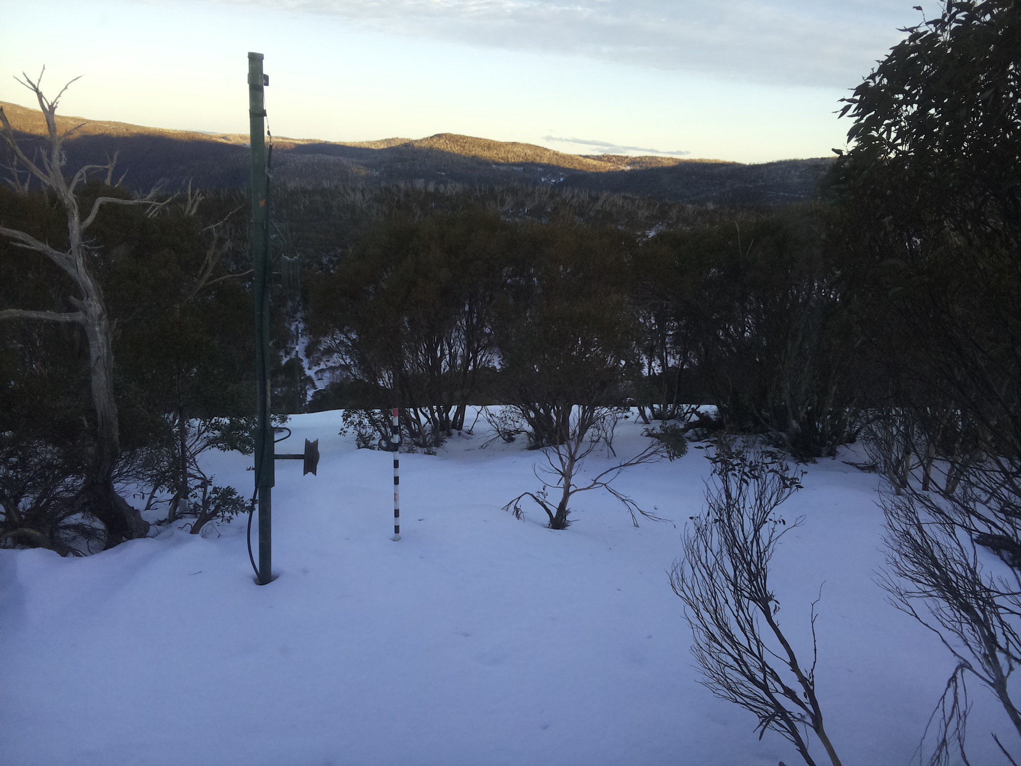 Bogong Web Cam 4:40pm Friday 4th of July 2025