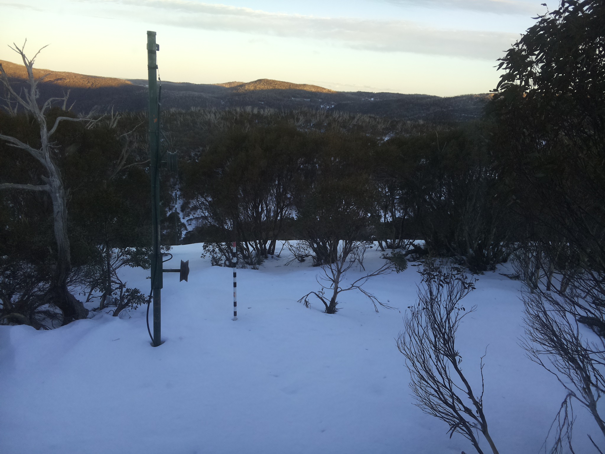 Bogong Web Cam 4:50pm Friday 4th of July 2025