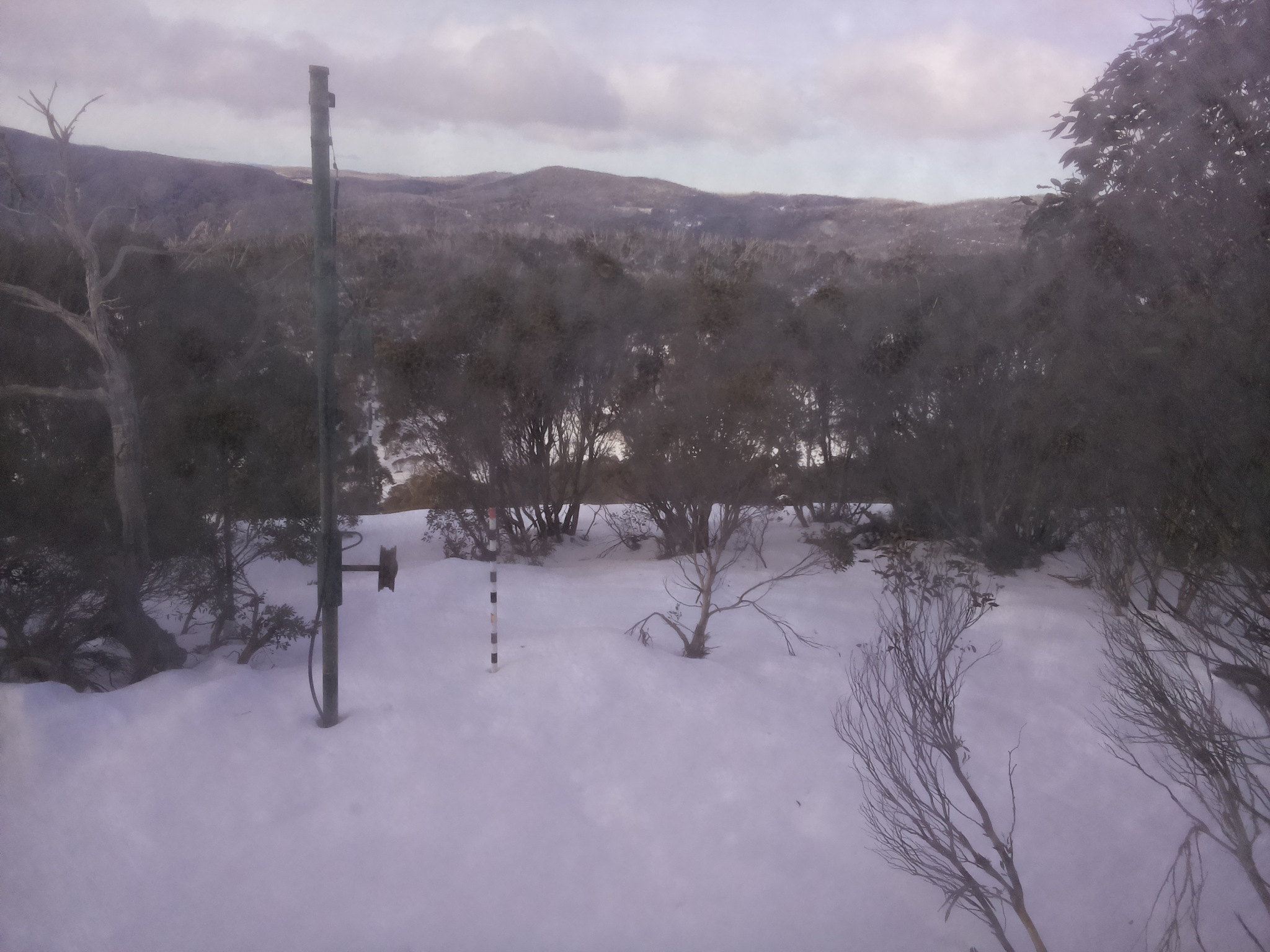Bogong Web Cam 9:40am Saturday 5th of July 2025