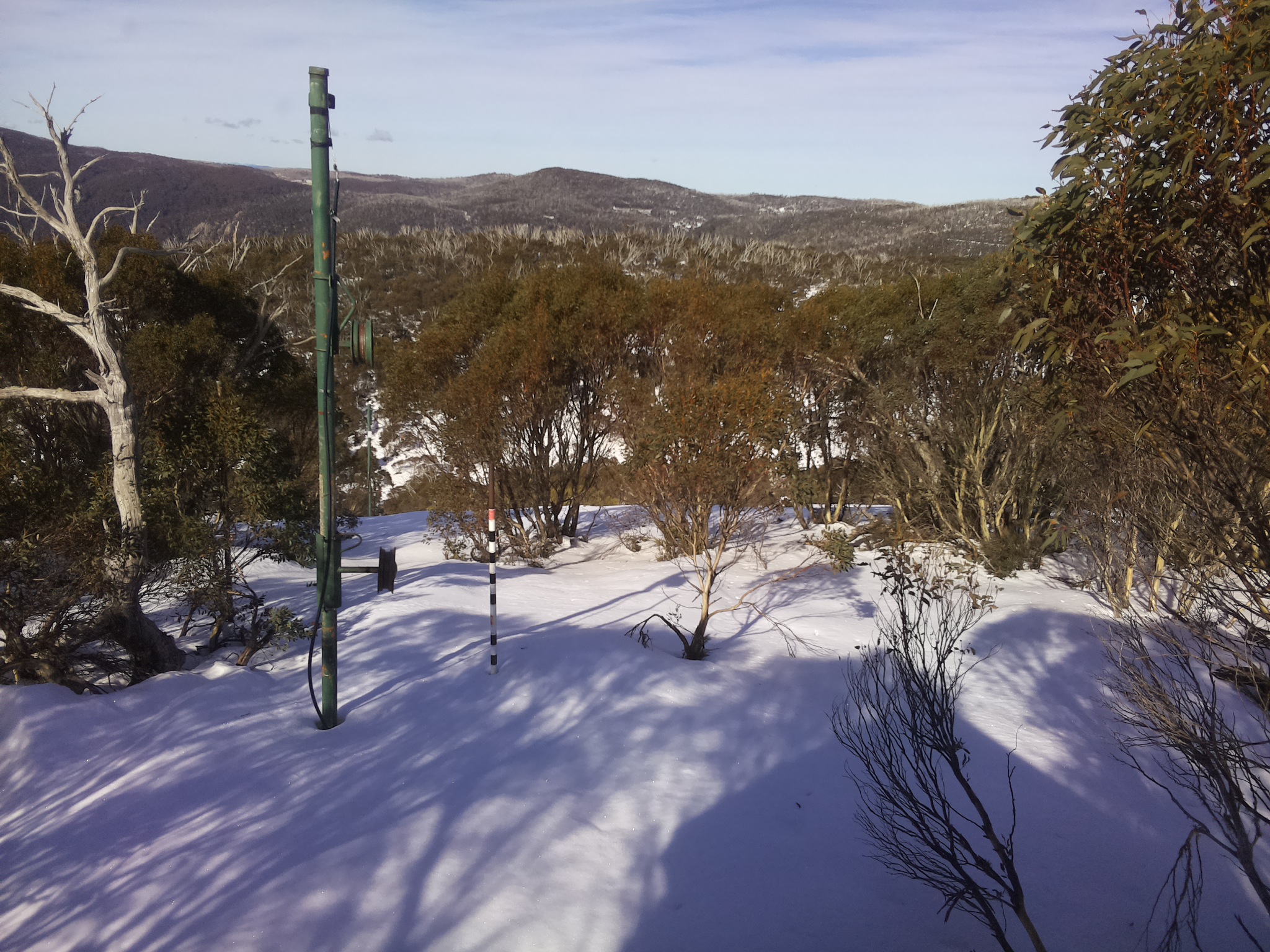 Bogong Web Cam 12:10pm Saturday 5th of July 2025