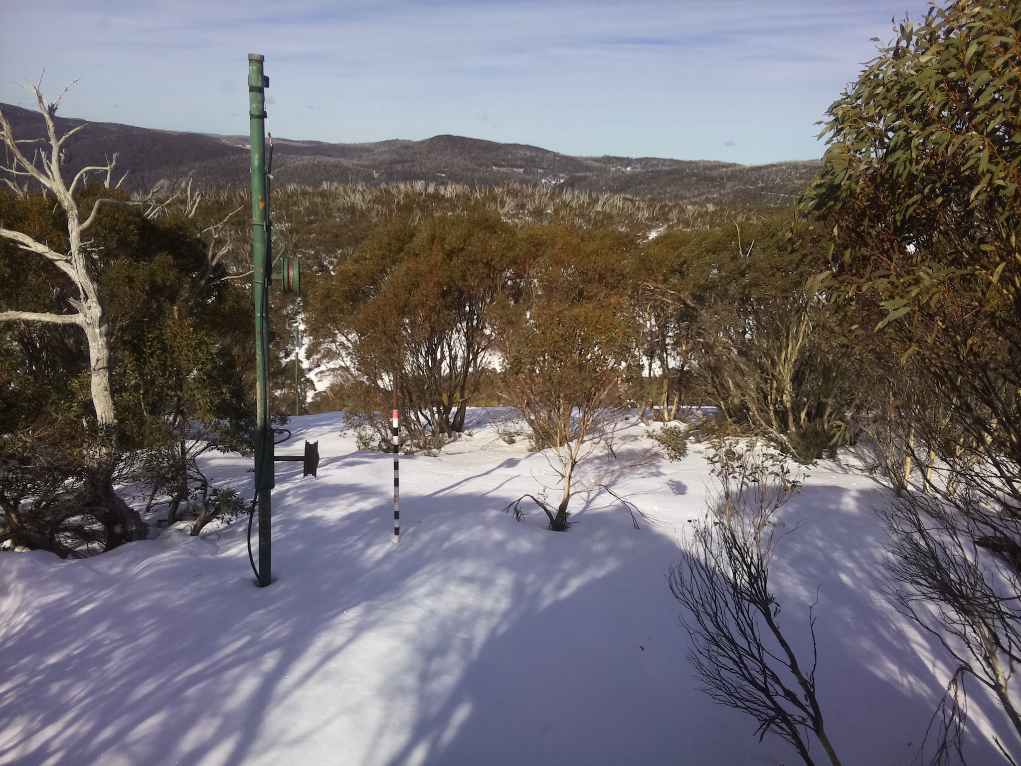 Bogong Web Cam 12:30pm Saturday 5th of July 2025